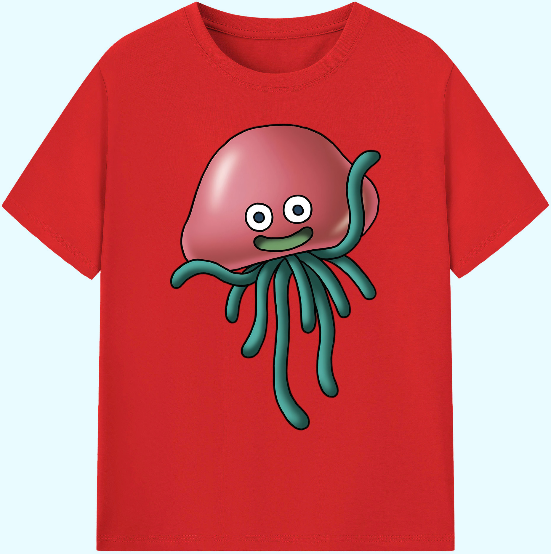 （画像用） ドラゴンクエスト Doragon Kuesuto Dragon Quest 綿100％ メンズ半袖Tシャツ｜肌触りやわらか＆通気性
