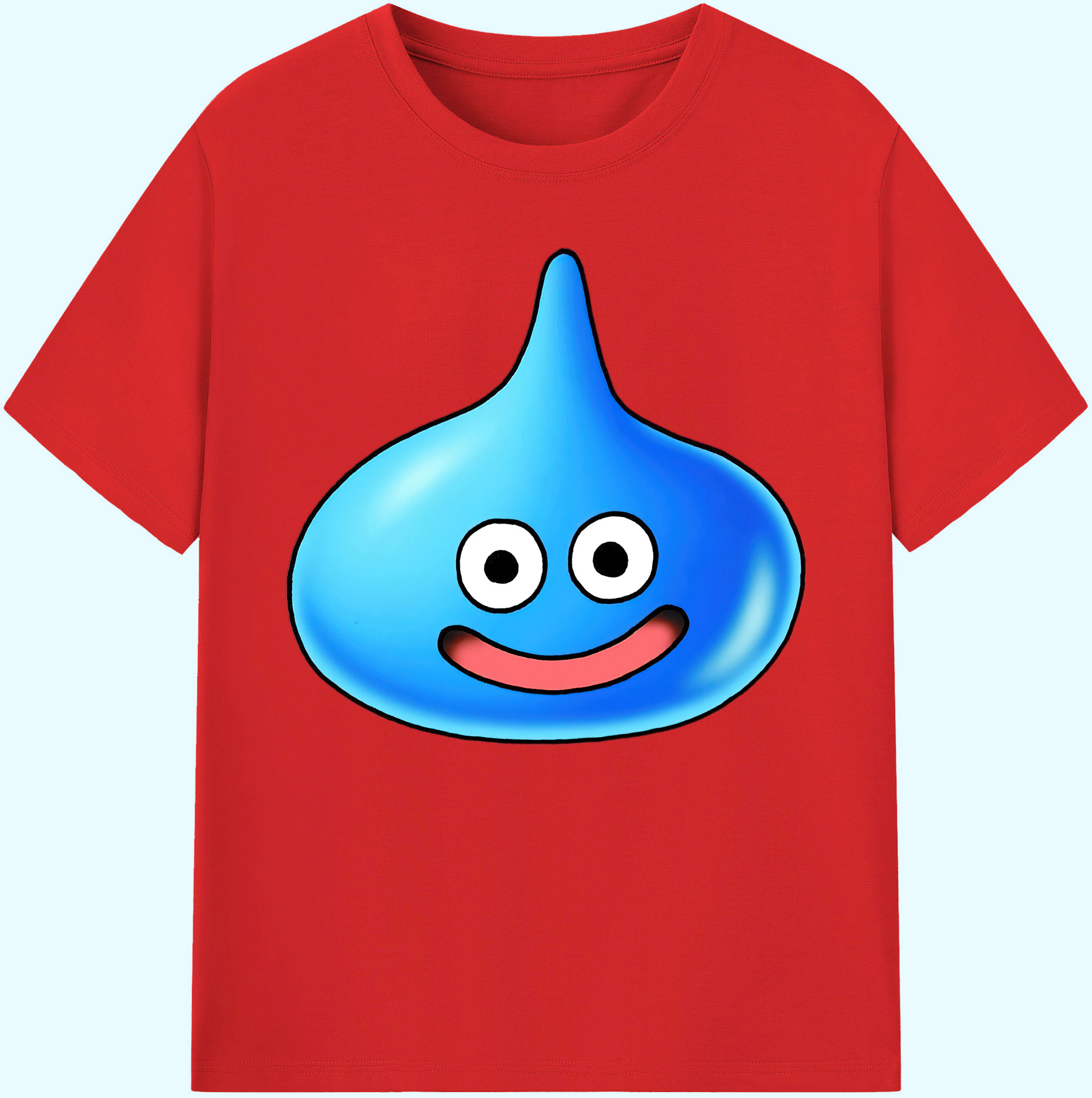 （画像用） ドラゴンクエスト Doragon Kuesuto Dragon Quest 綿100％ メンズ半袖Tシャツ｜肌触りやわらか＆通気性