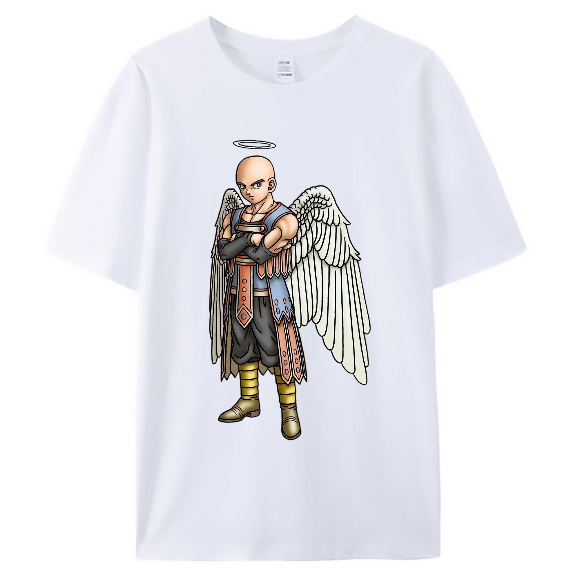 （画像用） ドラゴンクエスト Doragon Kuesuto Dragon Quest 綿100％ メンズ半袖Tシャツ｜肌触りやわらか＆通気性