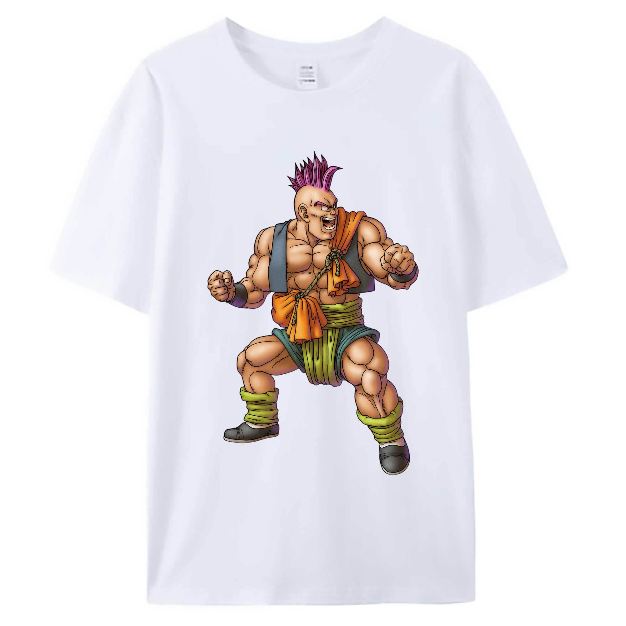 （画像用） ドラゴンクエスト Doragon Kuesuto Dragon Quest 綿100％ メンズ半袖Tシャツ｜肌触りやわらか＆通気性