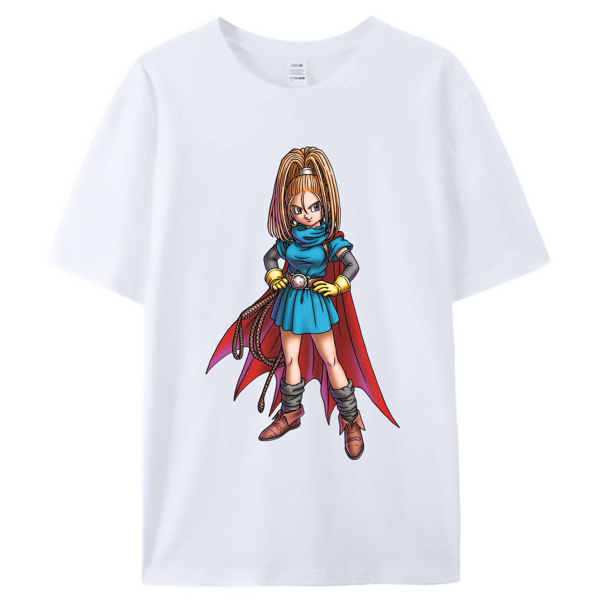 （画像用） ドラゴンクエスト Doragon Kuesuto Dragon Quest 綿100％ メンズ半袖Tシャツ｜肌触りやわらか＆通気性