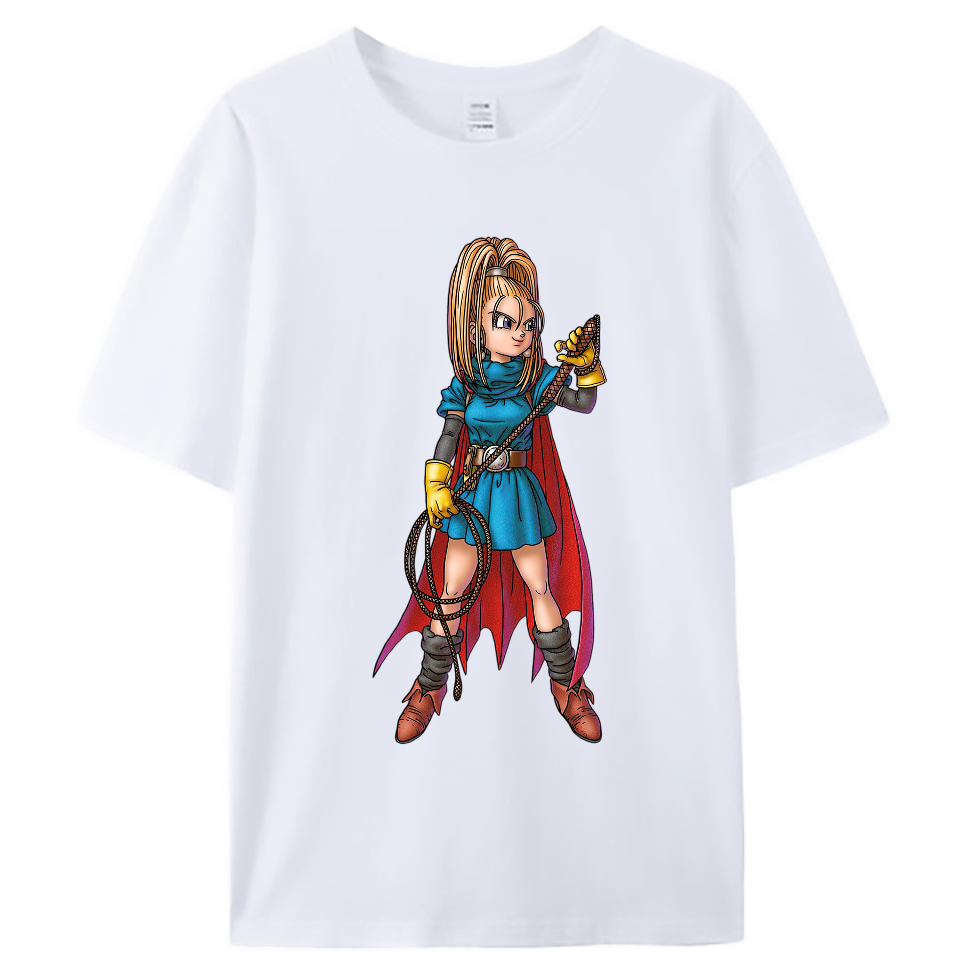 （画像用） ドラゴンクエスト Doragon Kuesuto Dragon Quest 綿100％ メンズ半袖Tシャツ｜肌触りやわらか＆通気性