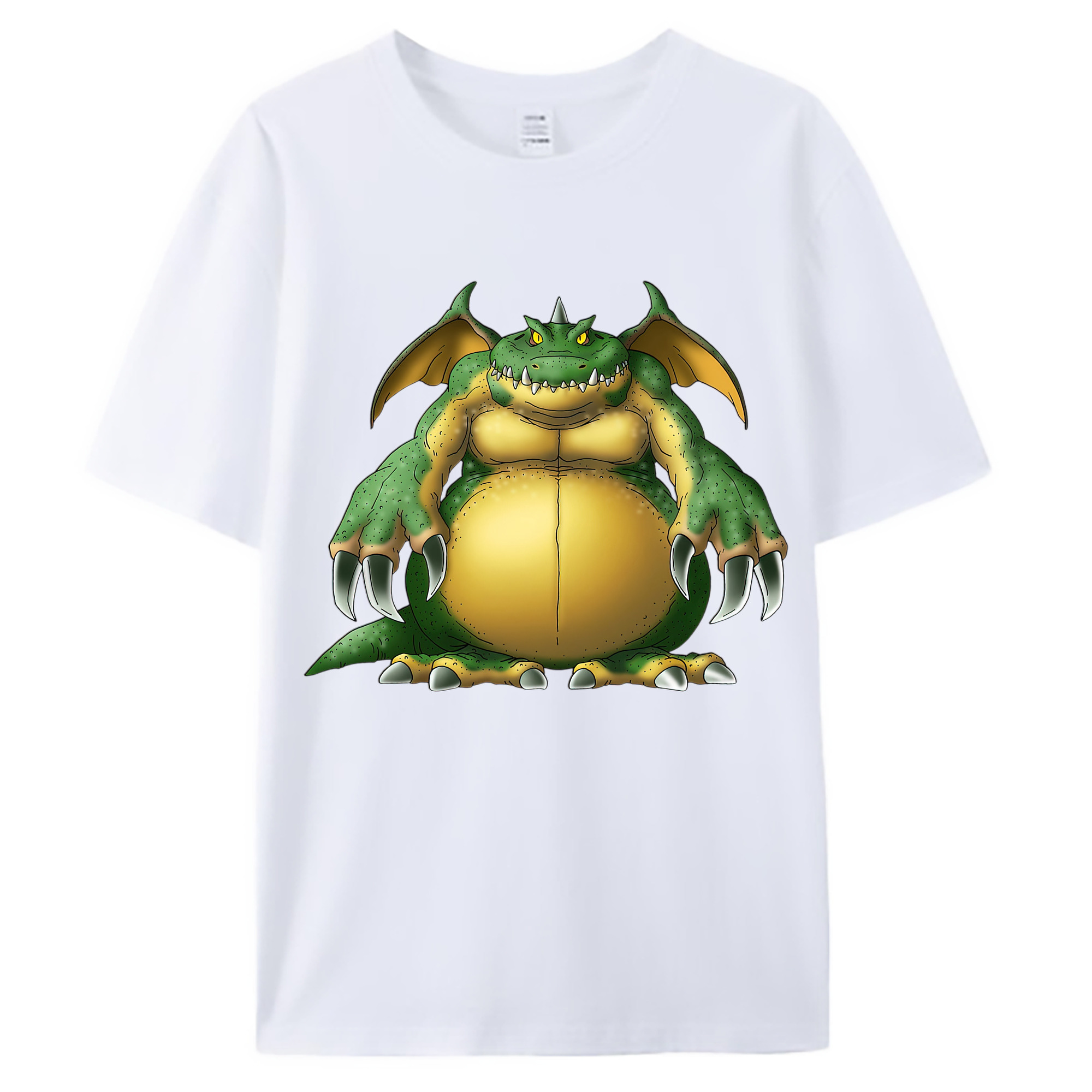 （画像用） ドラゴンクエスト Doragon Kuesuto Dragon Quest 綿100％ メンズ半袖Tシャツ｜肌触りやわらか＆通気性