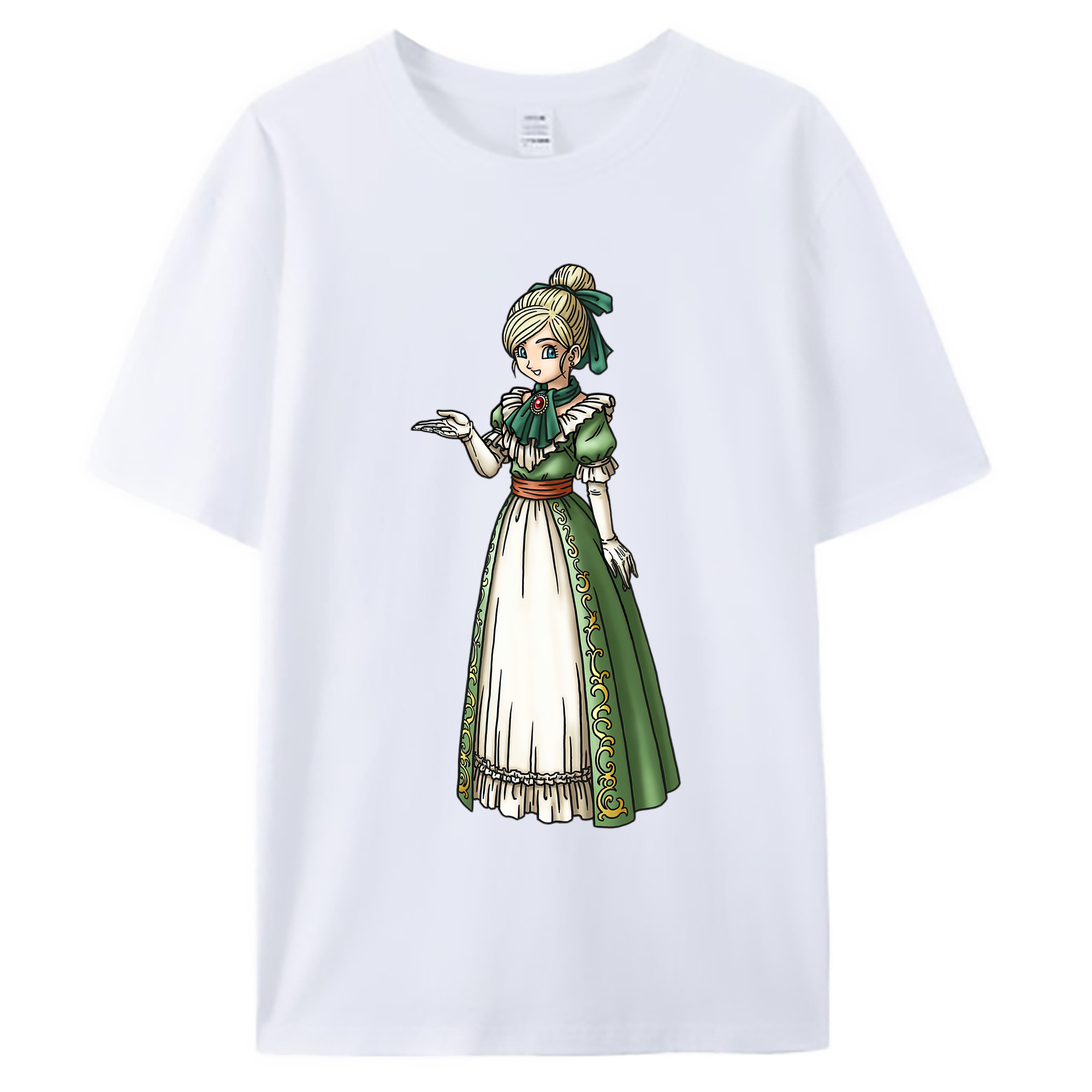 （画像用） ドラゴンクエスト Doragon Kuesuto Dragon Quest 綿100％ メンズ半袖Tシャツ｜肌触りやわらか＆通気性