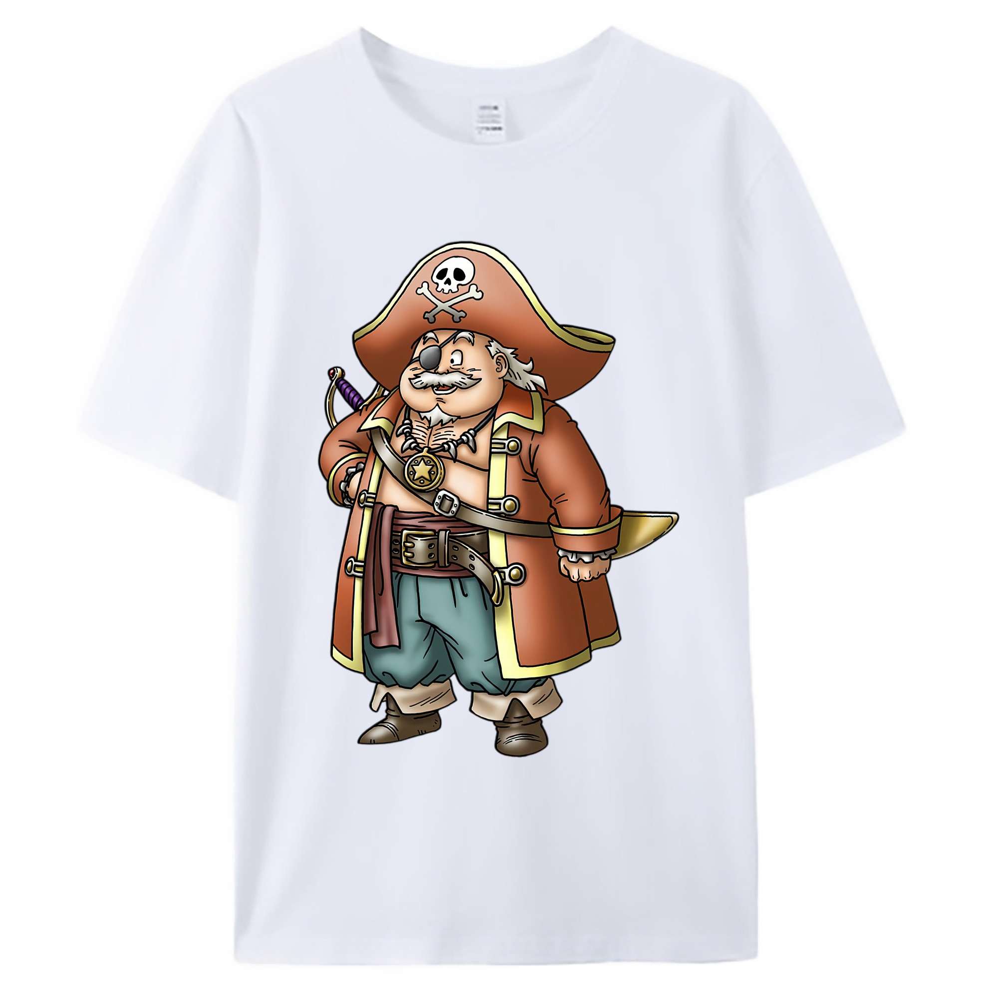 （画像用） ドラゴンクエスト Doragon Kuesuto Dragon Quest 綿100％ メンズ半袖Tシャツ｜肌触りやわらか＆通気性