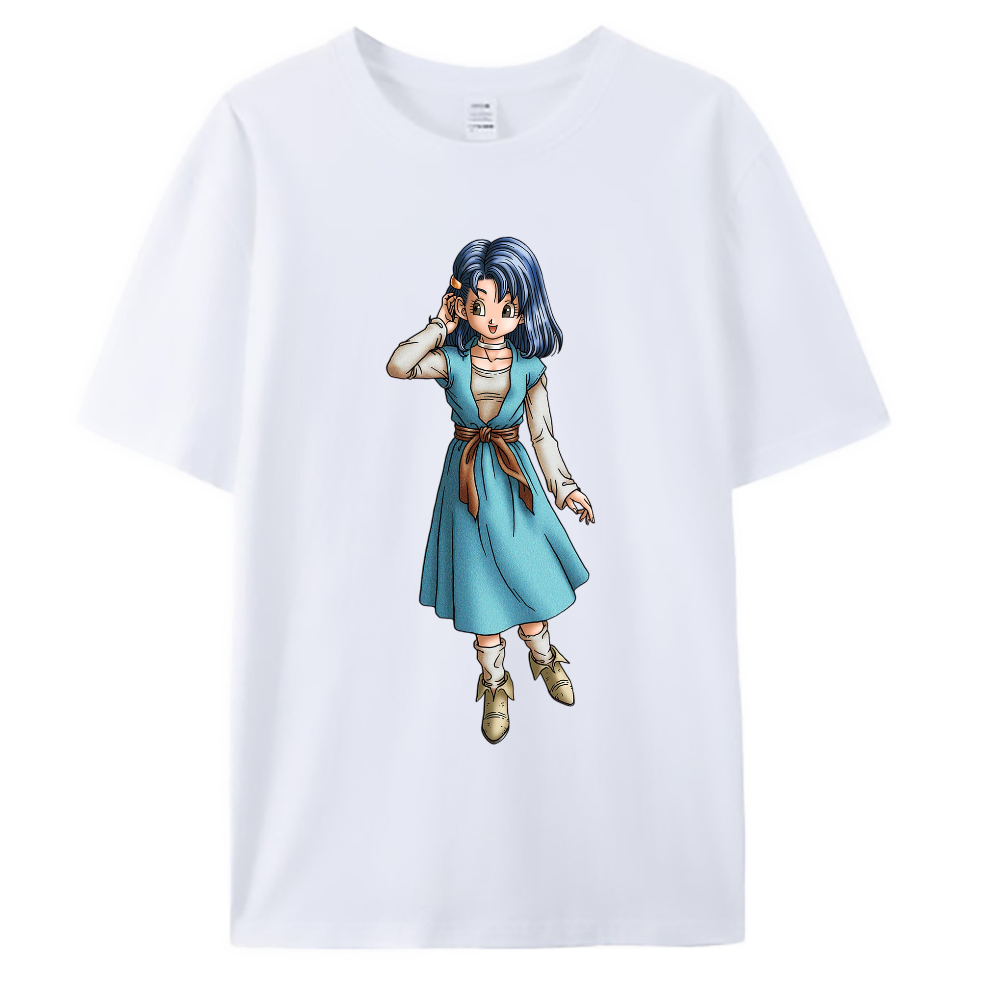 （画像用） ドラゴンクエスト Doragon Kuesuto Dragon Quest 綿100％ メンズ半袖Tシャツ｜肌触りやわらか＆通気性