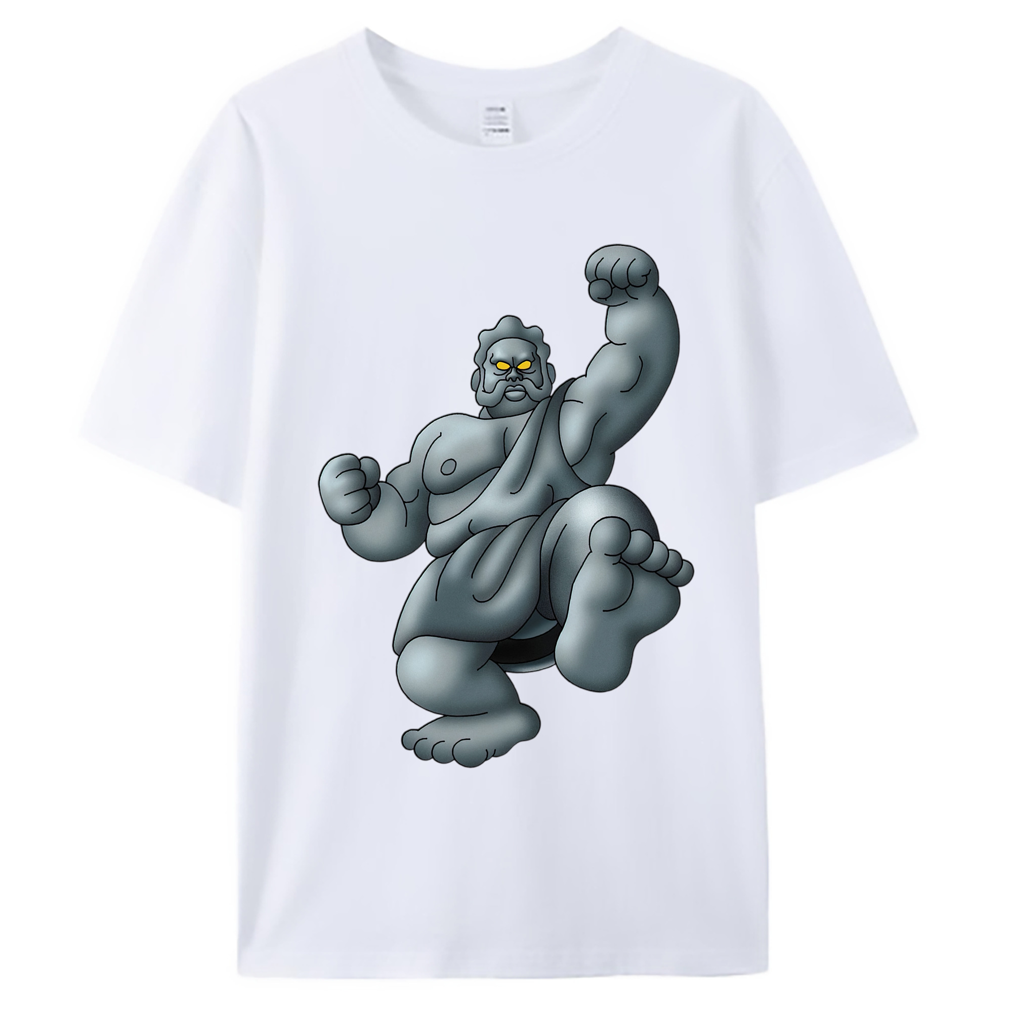 （画像用） ドラゴンクエスト Doragon Kuesuto Dragon Quest 綿100％ メンズ半袖Tシャツ｜肌触りやわらか＆通気性