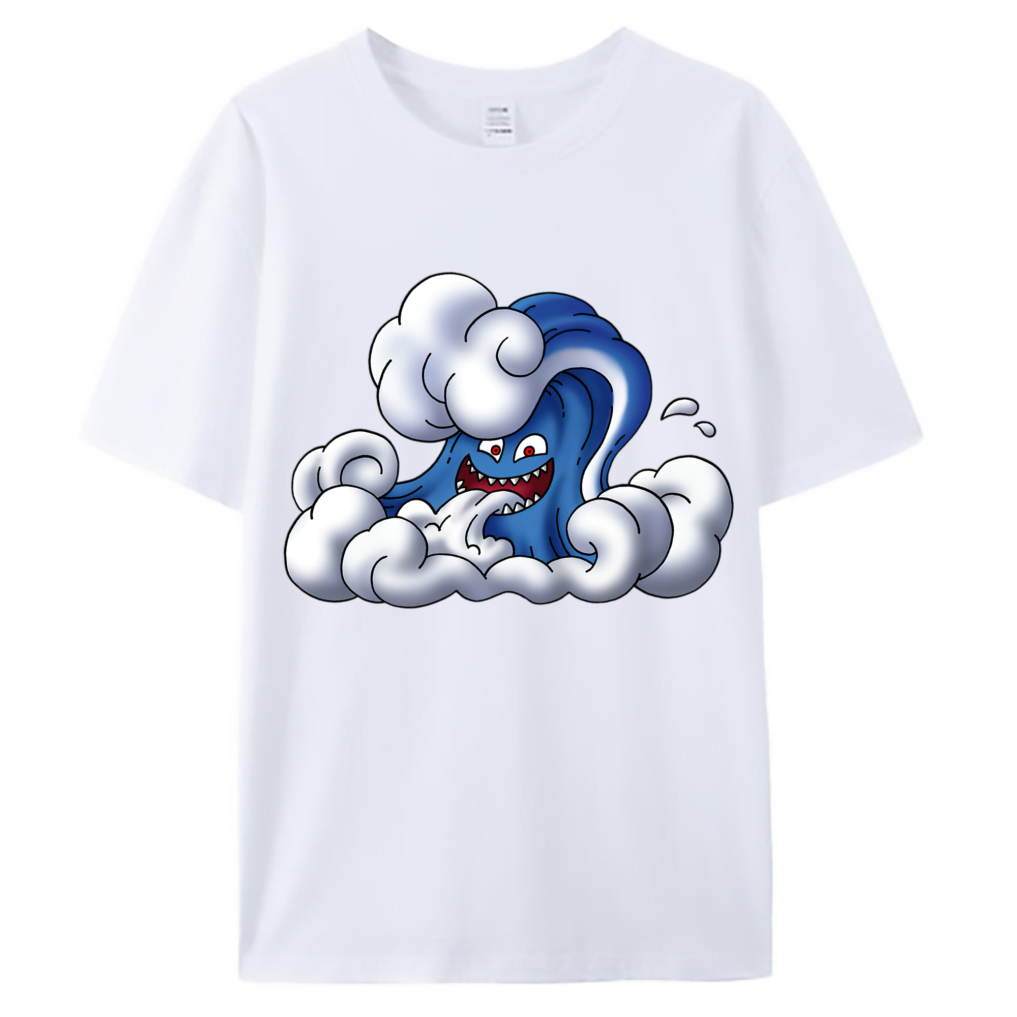 （画像用） ドラゴンクエスト Doragon Kuesuto Dragon Quest 綿100％ メンズ半袖Tシャツ｜肌触りやわらか＆通気性