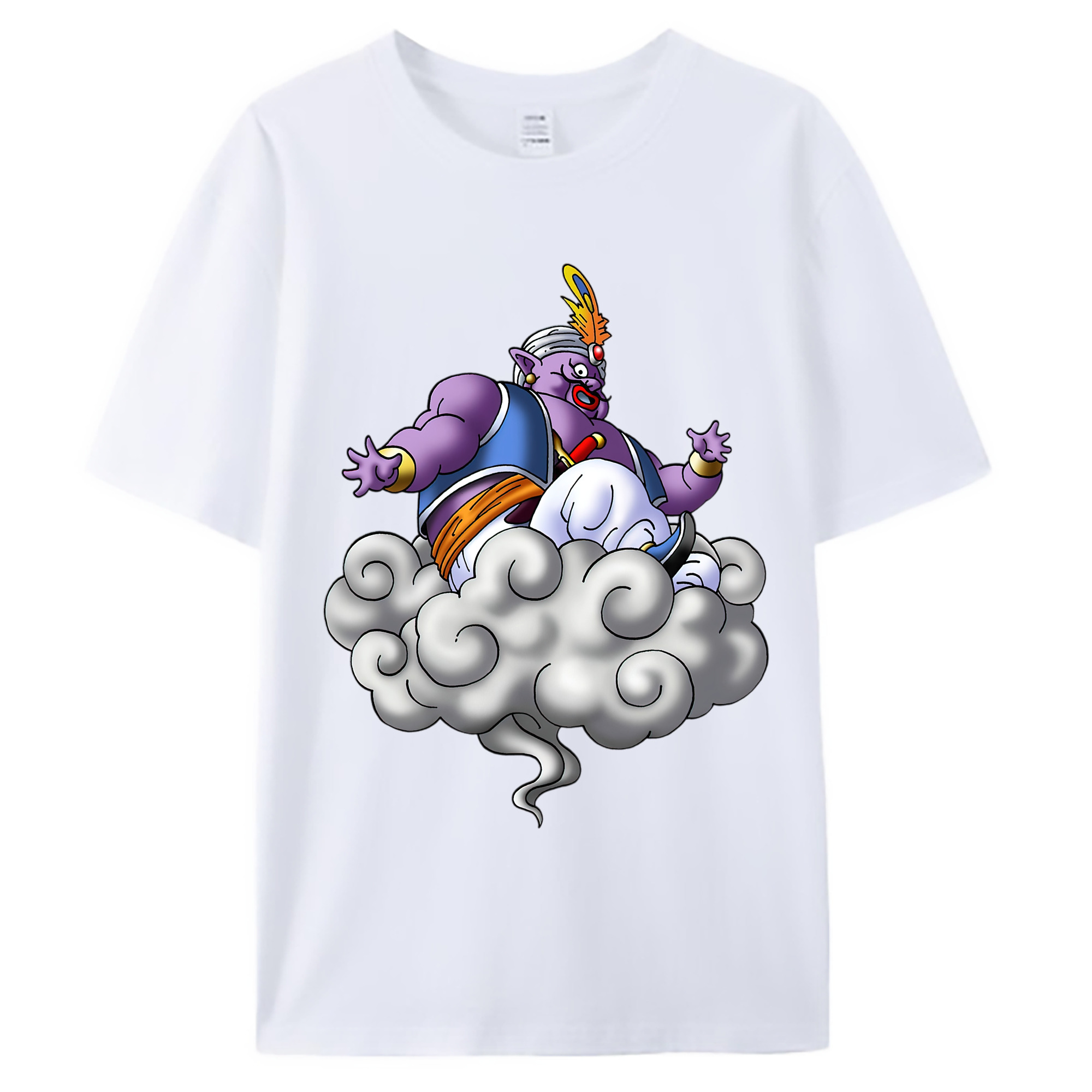 （画像用） ドラゴンクエスト Doragon Kuesuto Dragon Quest 綿100％ メンズ半袖Tシャツ｜肌触りやわらか＆通気性