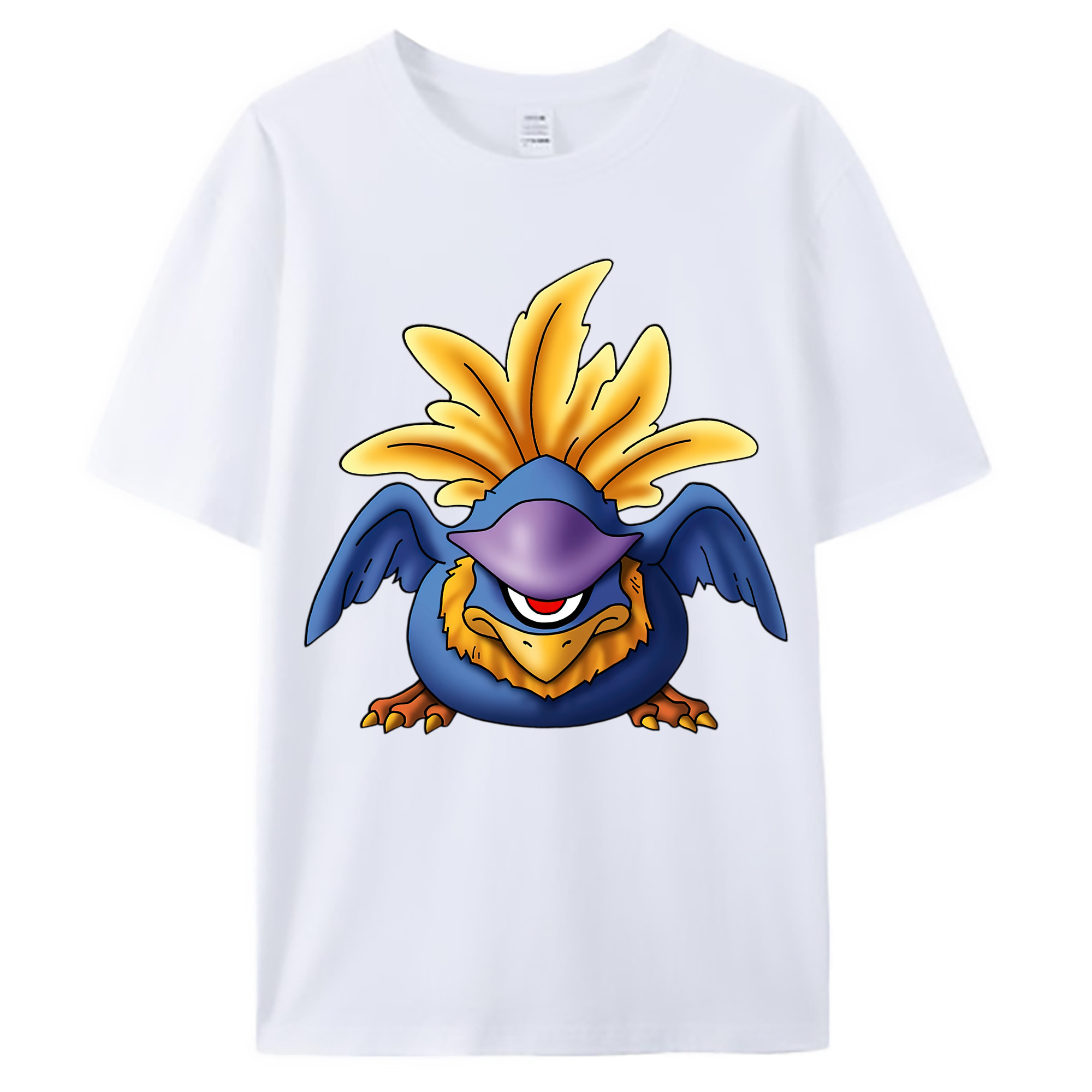 （画像用） ドラゴンクエスト Doragon Kuesuto Dragon Quest 綿100％ メンズ半袖Tシャツ｜肌触りやわらか＆通気性
