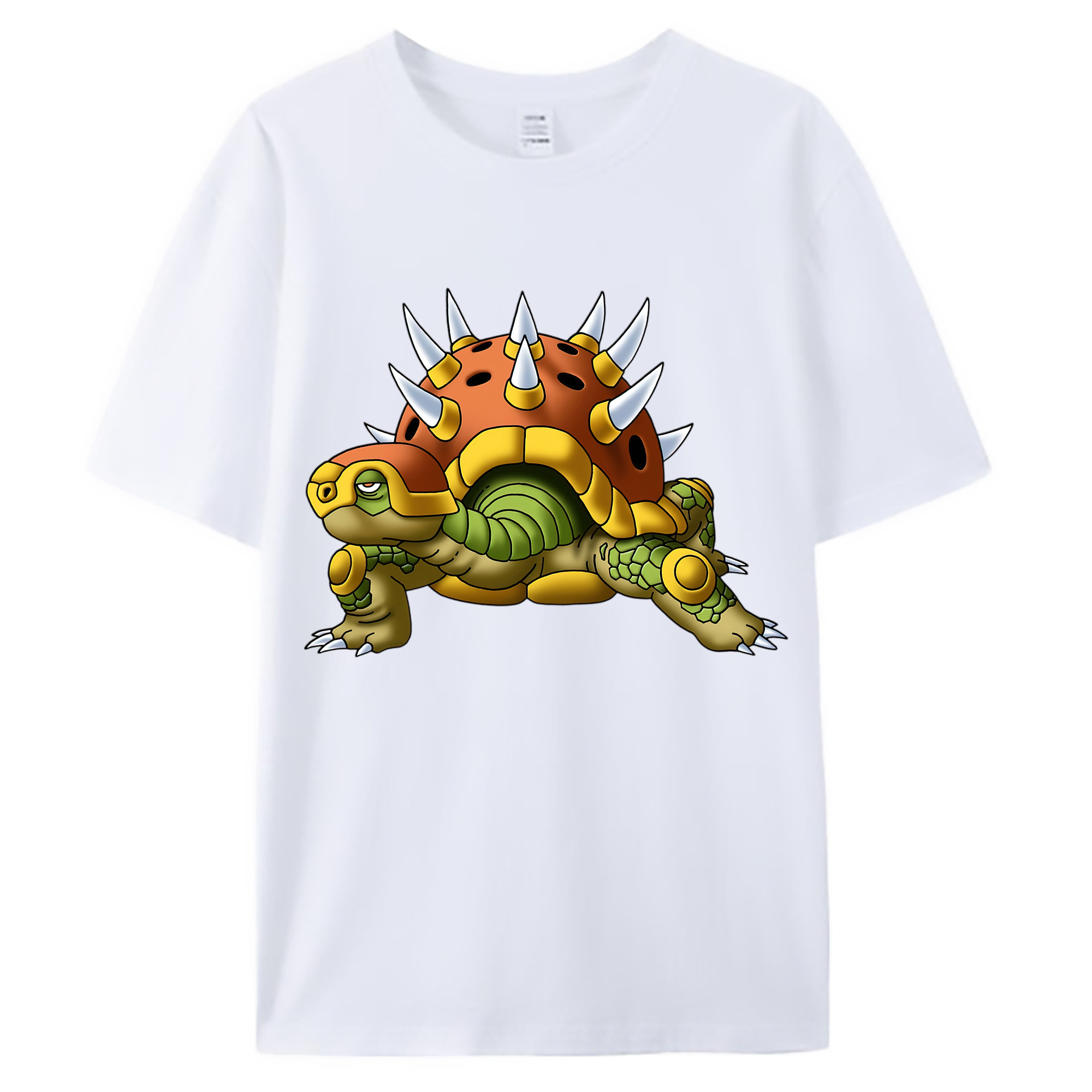 （画像用） ドラゴンクエスト Doragon Kuesuto Dragon Quest 綿100％ メンズ半袖Tシャツ｜肌触りやわらか＆通気性