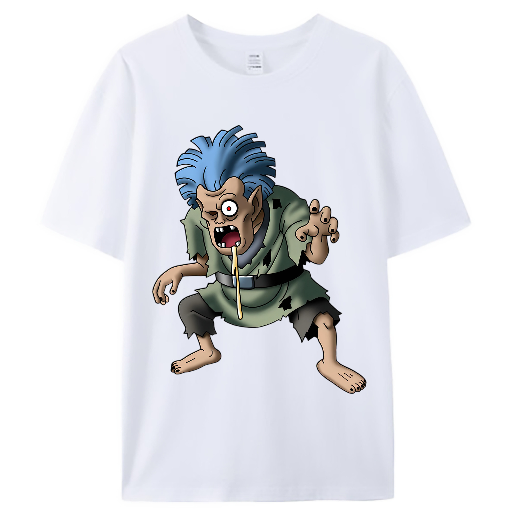 （画像用） ドラゴンクエスト Doragon Kuesuto Dragon Quest 綿100％ メンズ半袖Tシャツ｜肌触りやわらか＆通気性