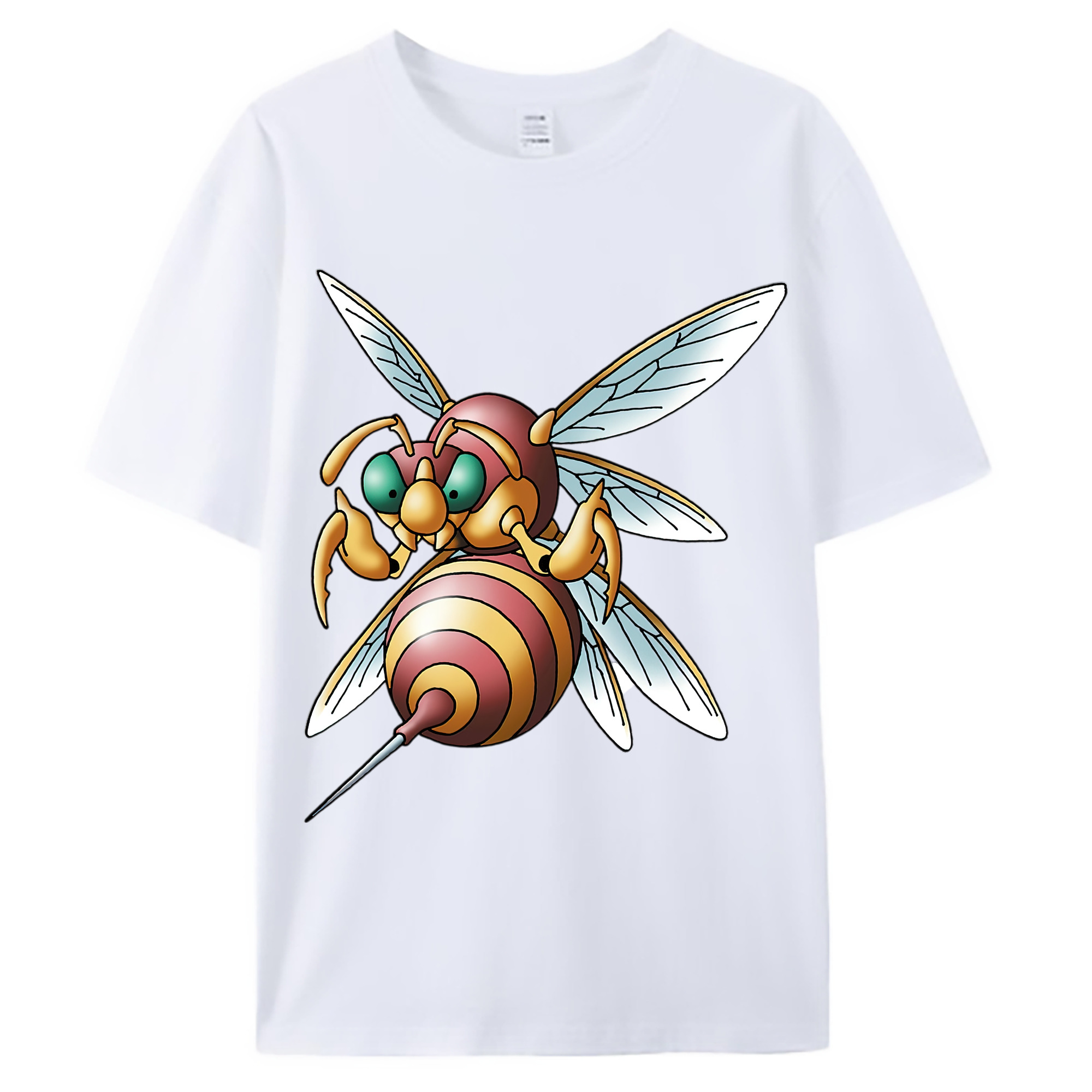 （画像用） ドラゴンクエスト Doragon Kuesuto Dragon Quest 綿100％ メンズ半袖Tシャツ｜肌触りやわらか＆通気性