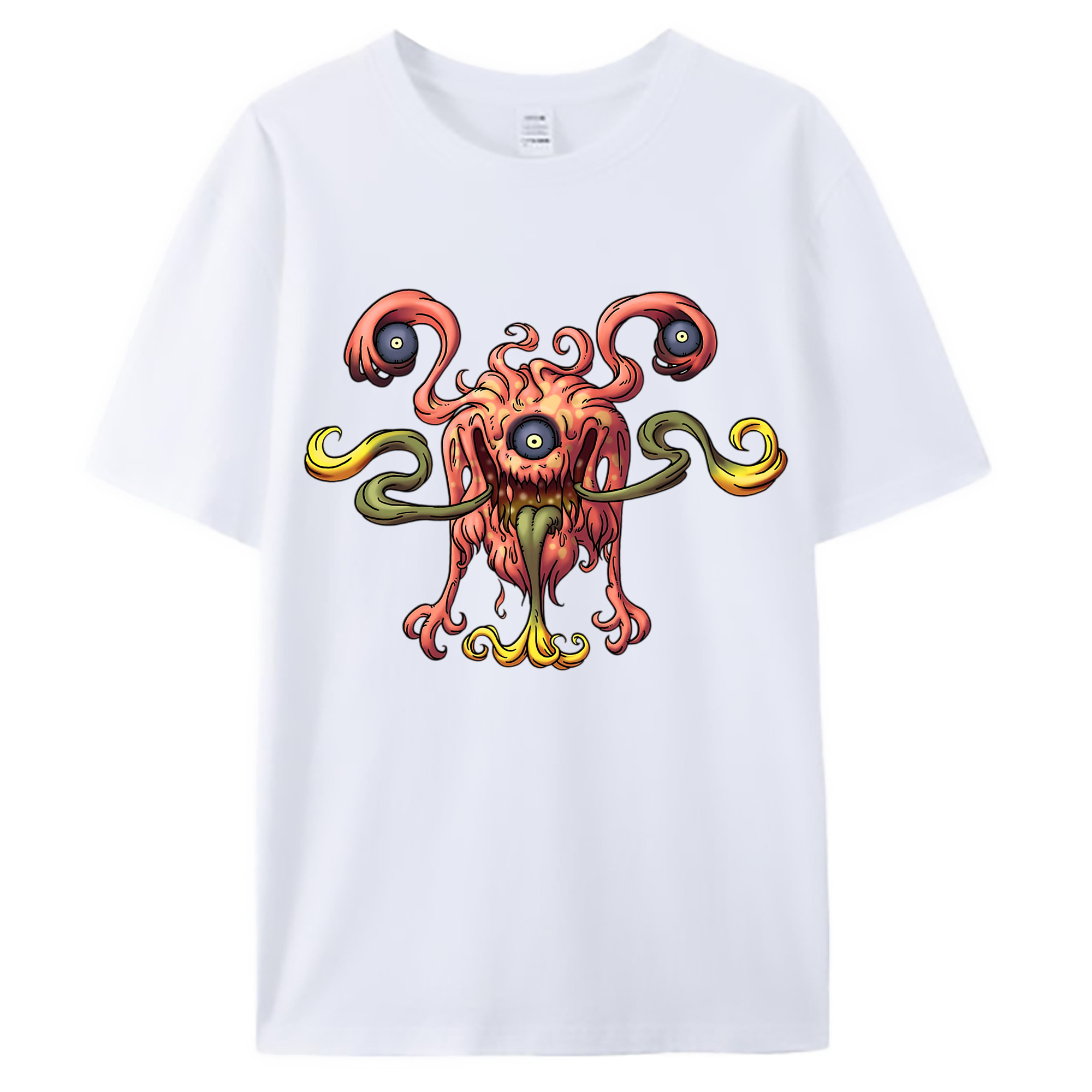 （画像用） ドラゴンクエスト Doragon Kuesuto Dragon Quest 綿100％ メンズ半袖Tシャツ｜肌触りやわらか＆通気性