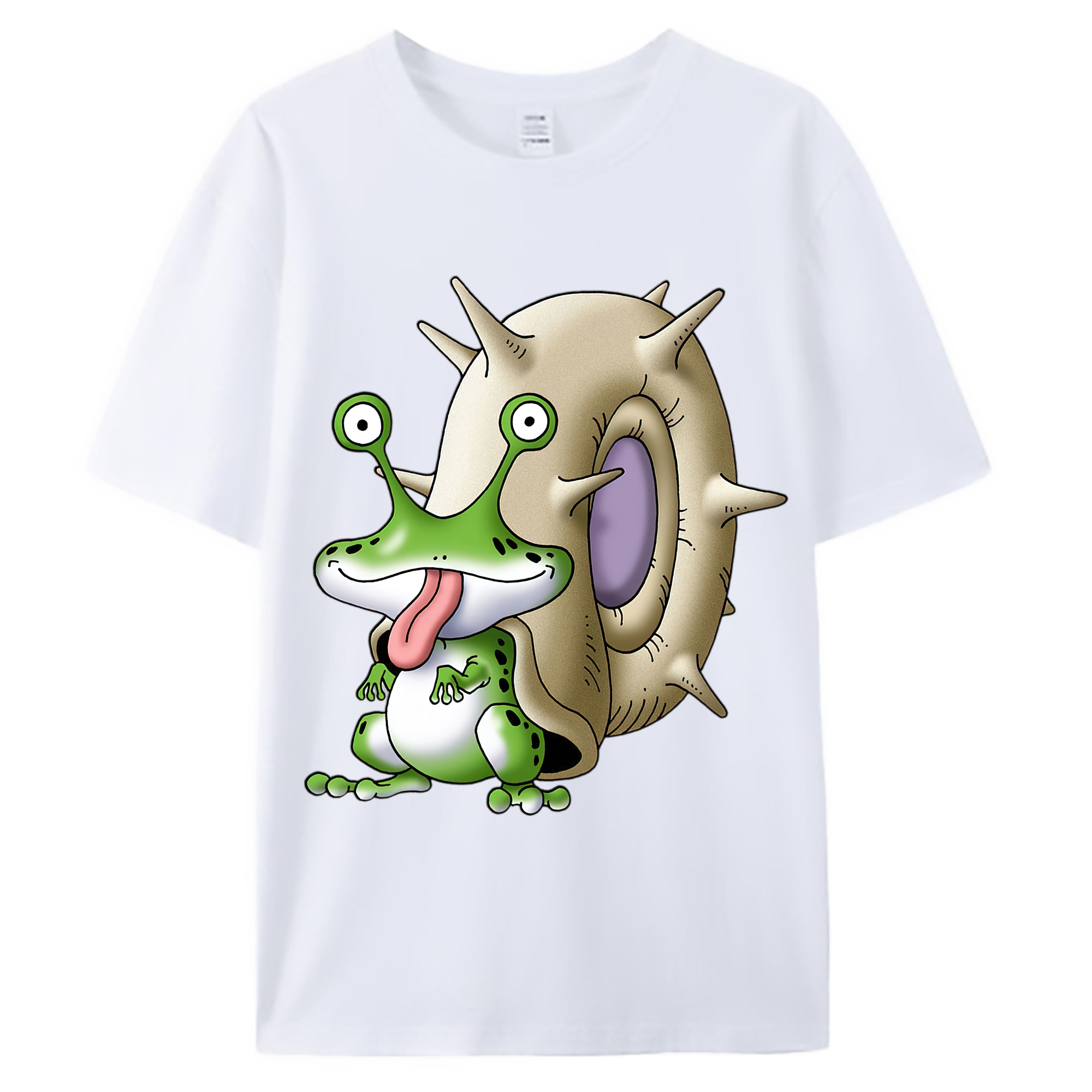 （画像用） ドラゴンクエスト Doragon Kuesuto Dragon Quest 綿100％ メンズ半袖Tシャツ｜肌触りやわらか＆通気性