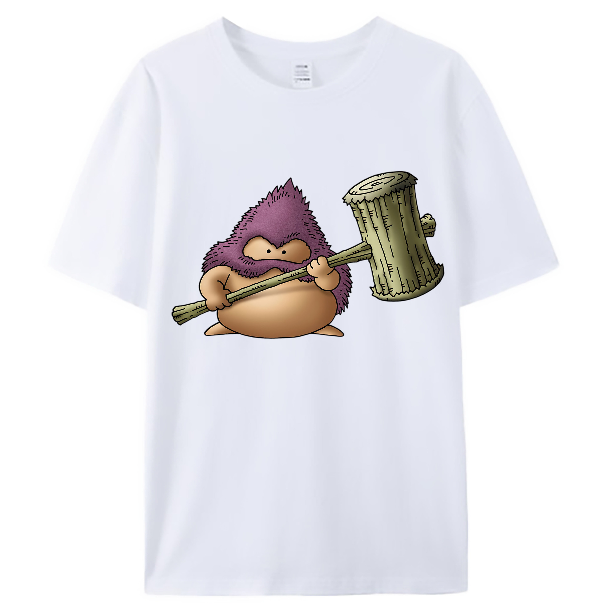 （画像用） ドラゴンクエスト Doragon Kuesuto Dragon Quest 綿100％ メンズ半袖Tシャツ｜肌触りやわらか＆通気性