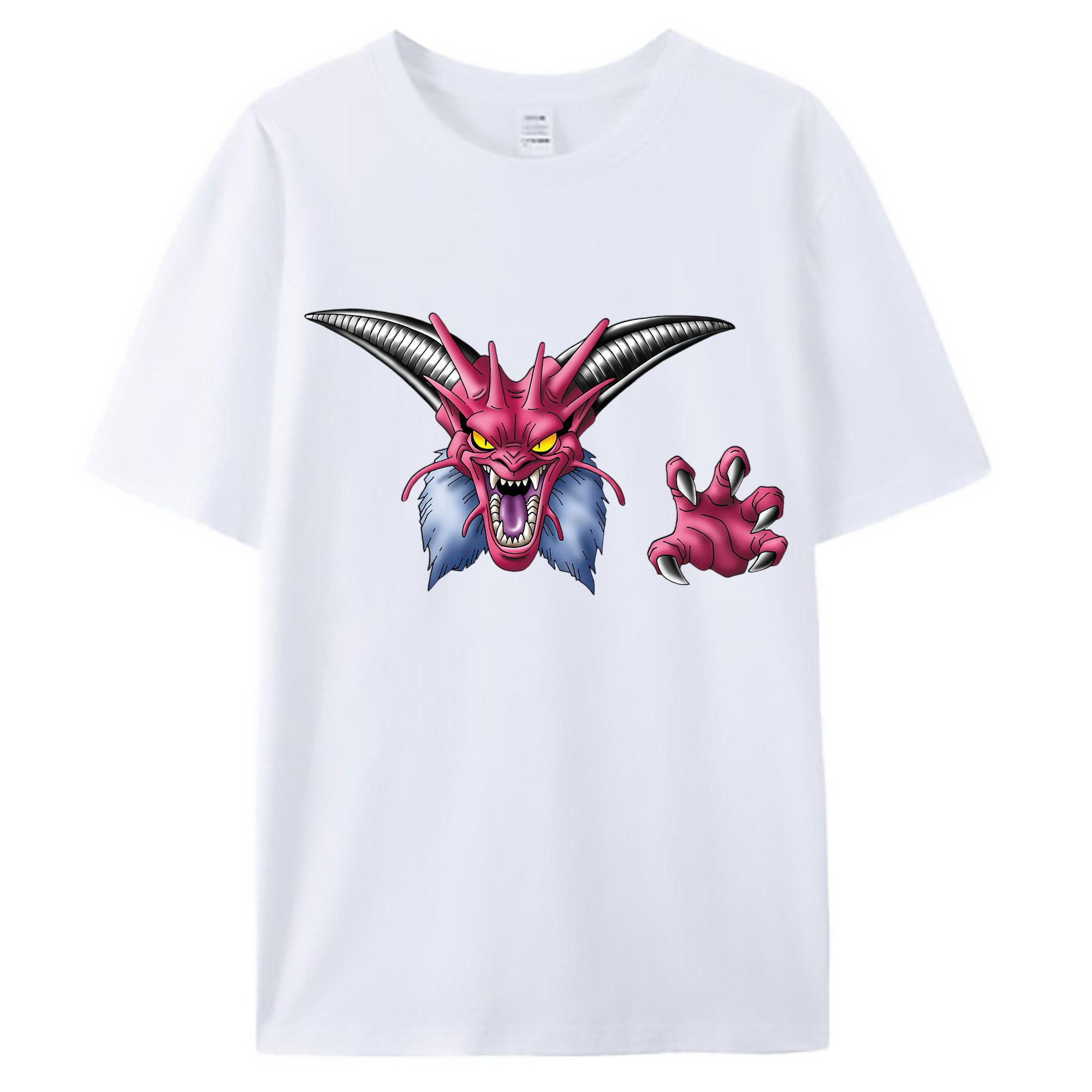 （画像用） ドラゴンクエスト Doragon Kuesuto Dragon Quest 綿100％ メンズ半袖Tシャツ｜肌触りやわらか＆通気性