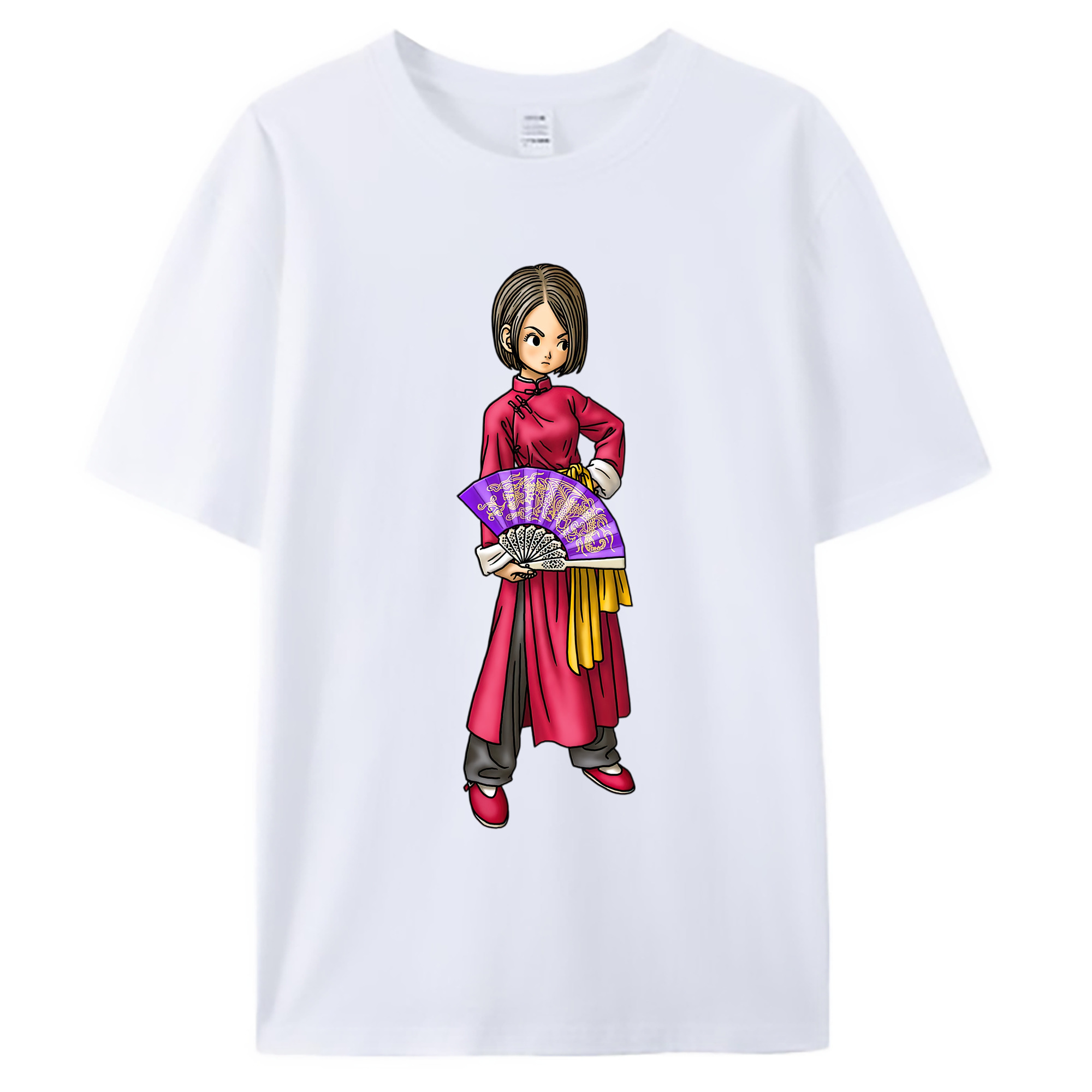 （画像用） ドラゴンクエスト Doragon Kuesuto Dragon Quest 綿100％ メンズ半袖Tシャツ｜肌触りやわらか＆通気性