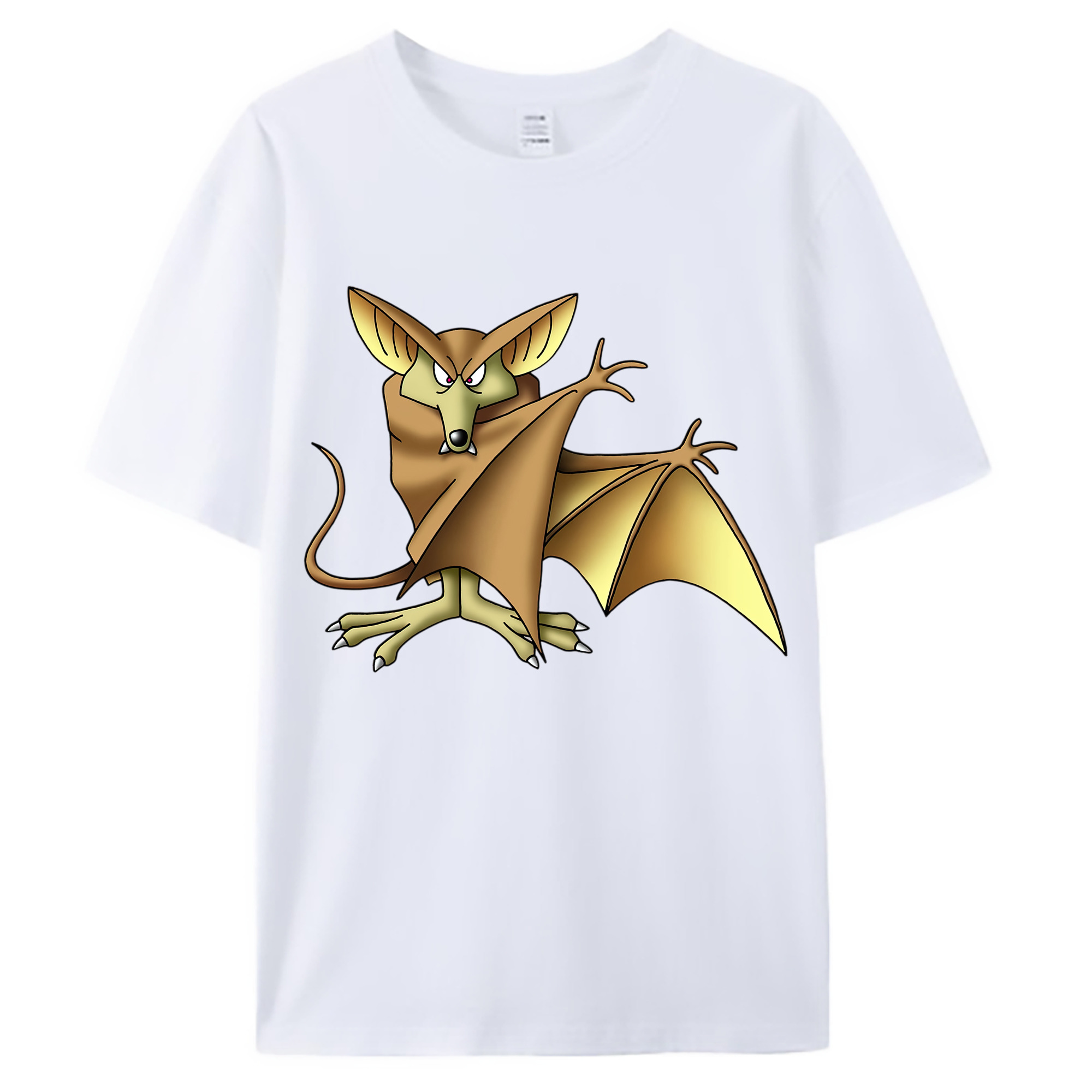 （画像用） ドラゴンクエスト Doragon Kuesuto Dragon Quest 綿100％ メンズ半袖Tシャツ｜肌触りやわらか＆通気性