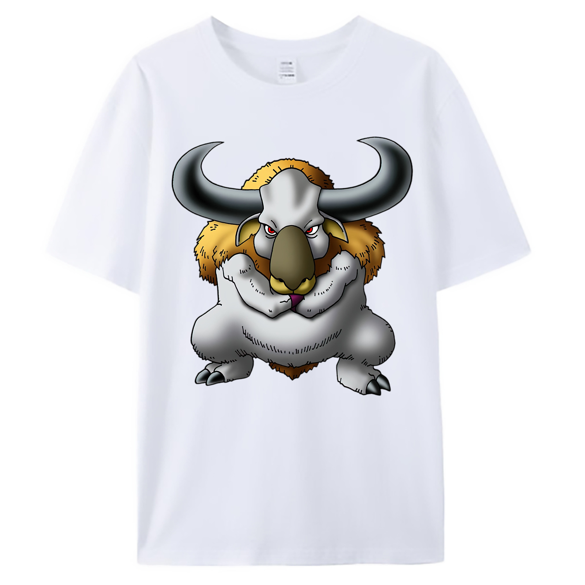 （画像用） ドラゴンクエスト Doragon Kuesuto Dragon Quest 綿100％ メンズ半袖Tシャツ｜肌触りやわらか＆通気性
