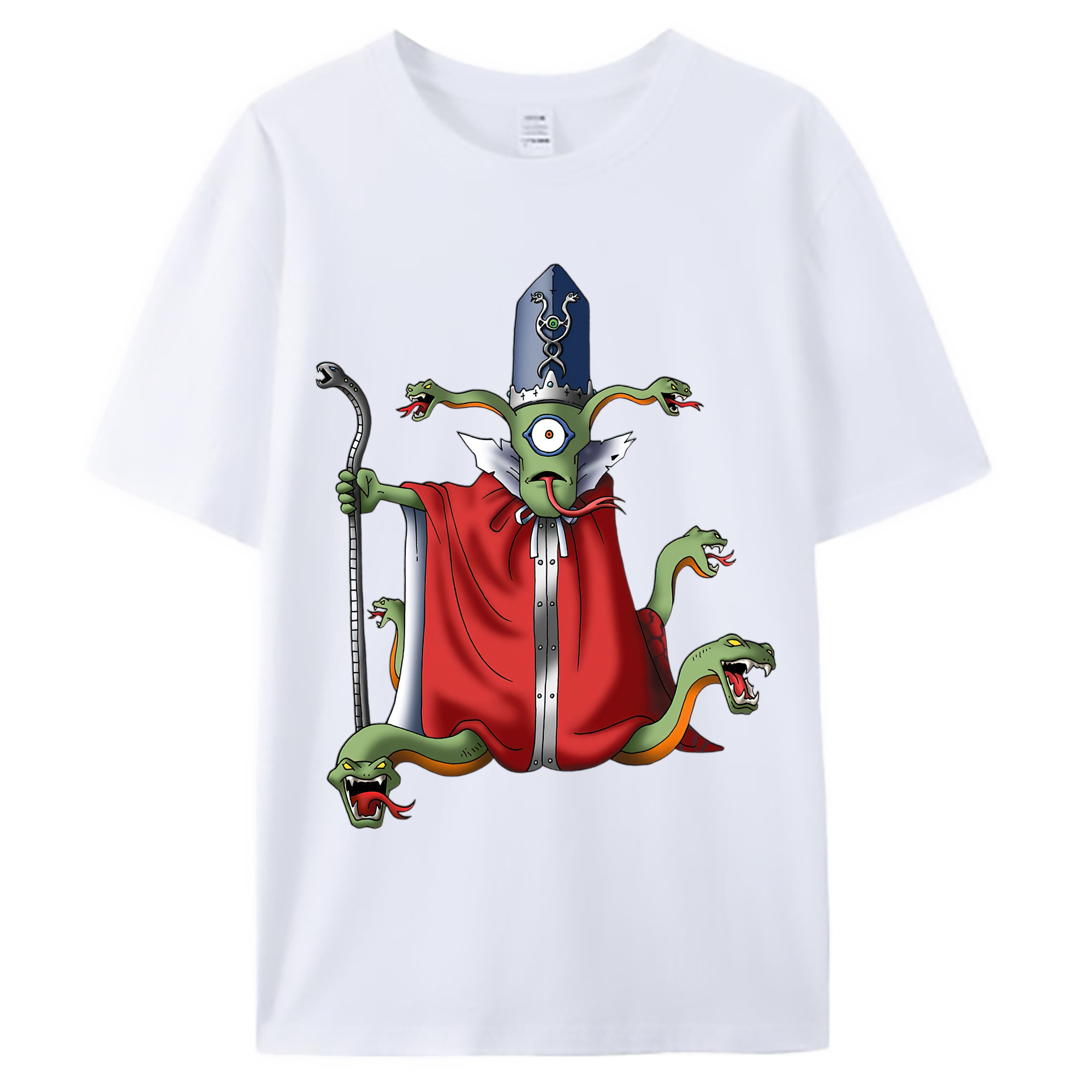 （画像用） ドラゴンクエスト Doragon Kuesuto Dragon Quest 綿100％ メンズ半袖Tシャツ｜肌触りやわらか＆通気性