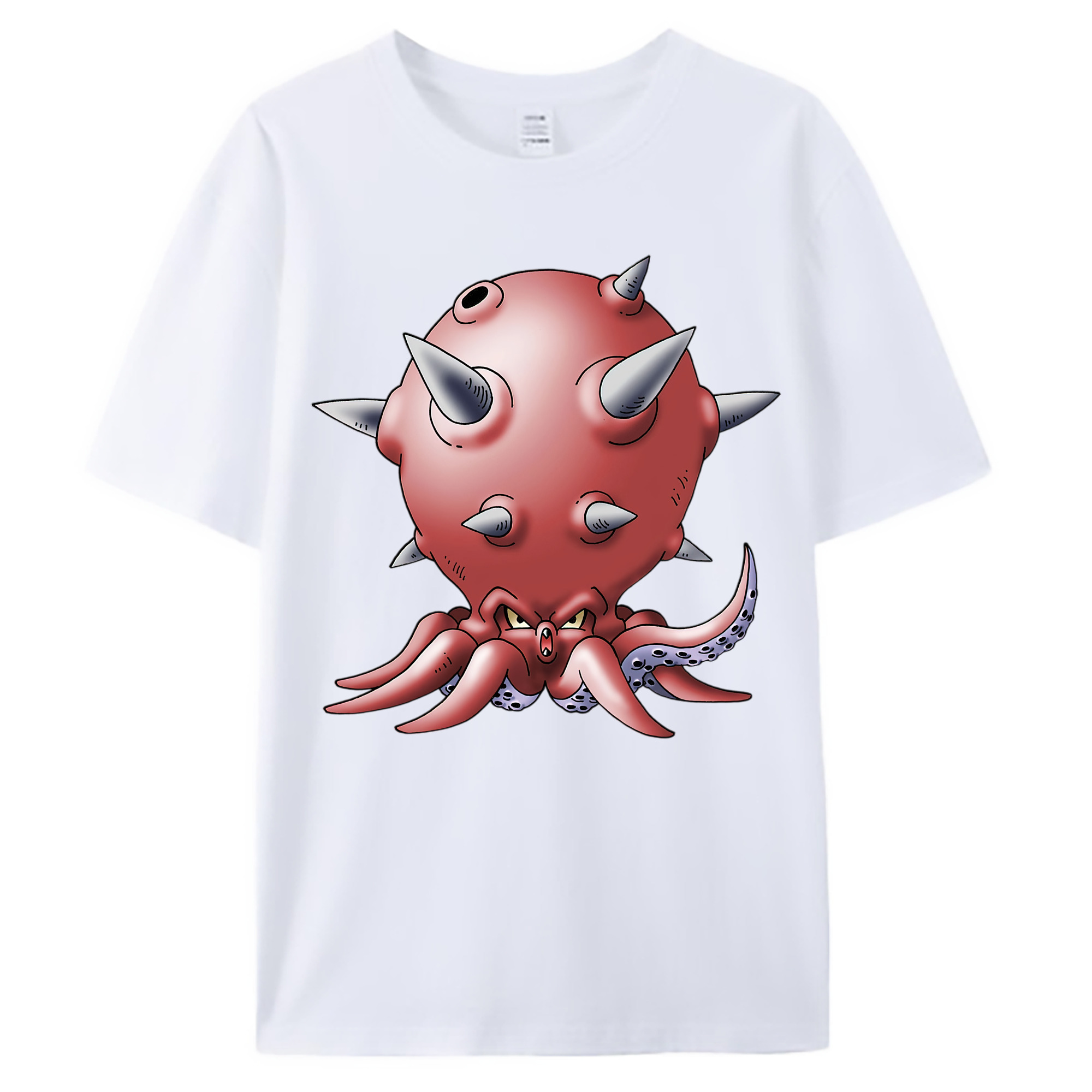 （画像用） ドラゴンクエスト Doragon Kuesuto Dragon Quest 綿100％ メンズ半袖Tシャツ｜肌触りやわらか＆通気性