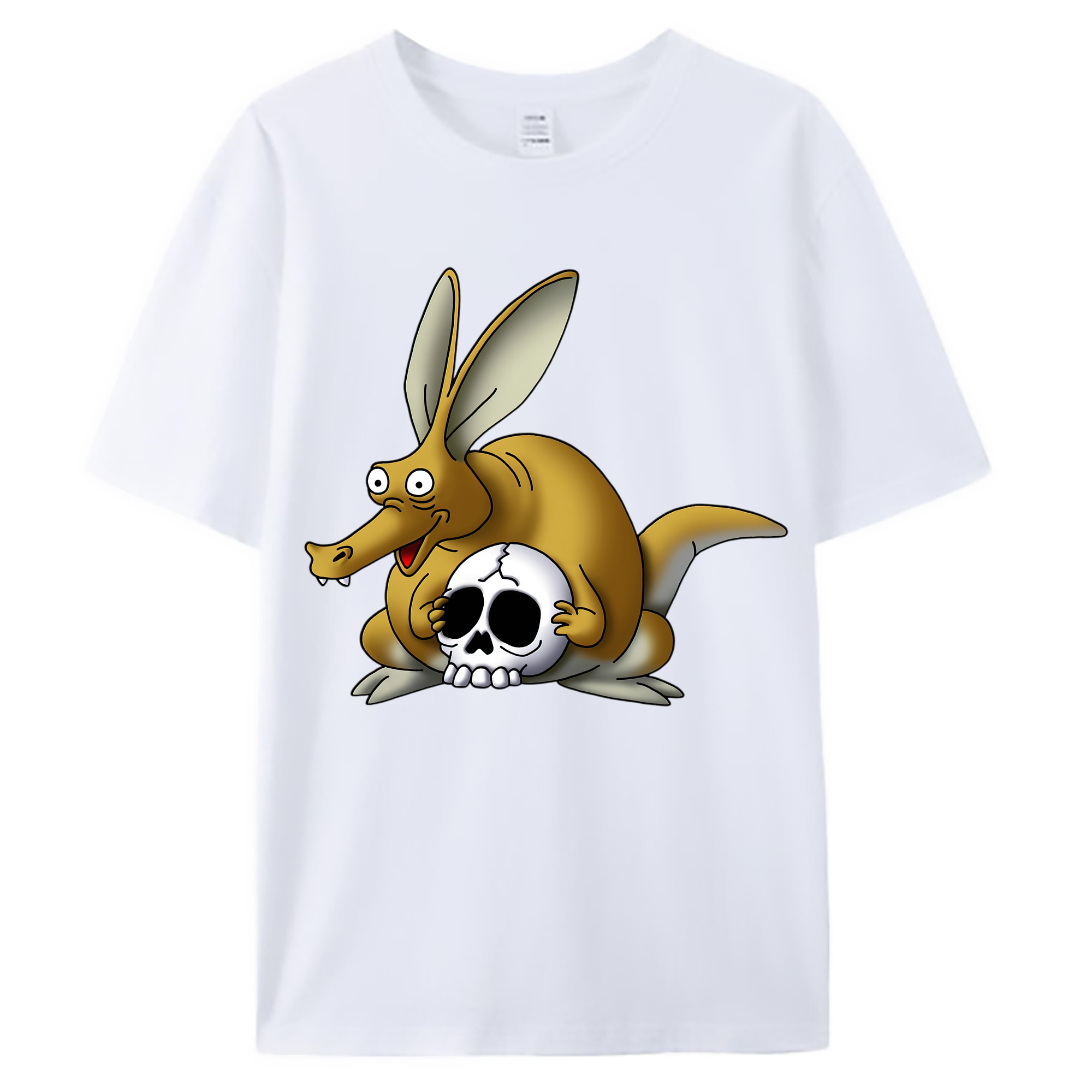 （画像用） ドラゴンクエスト Doragon Kuesuto Dragon Quest 綿100％ メンズ半袖Tシャツ｜肌触りやわらか＆通気性