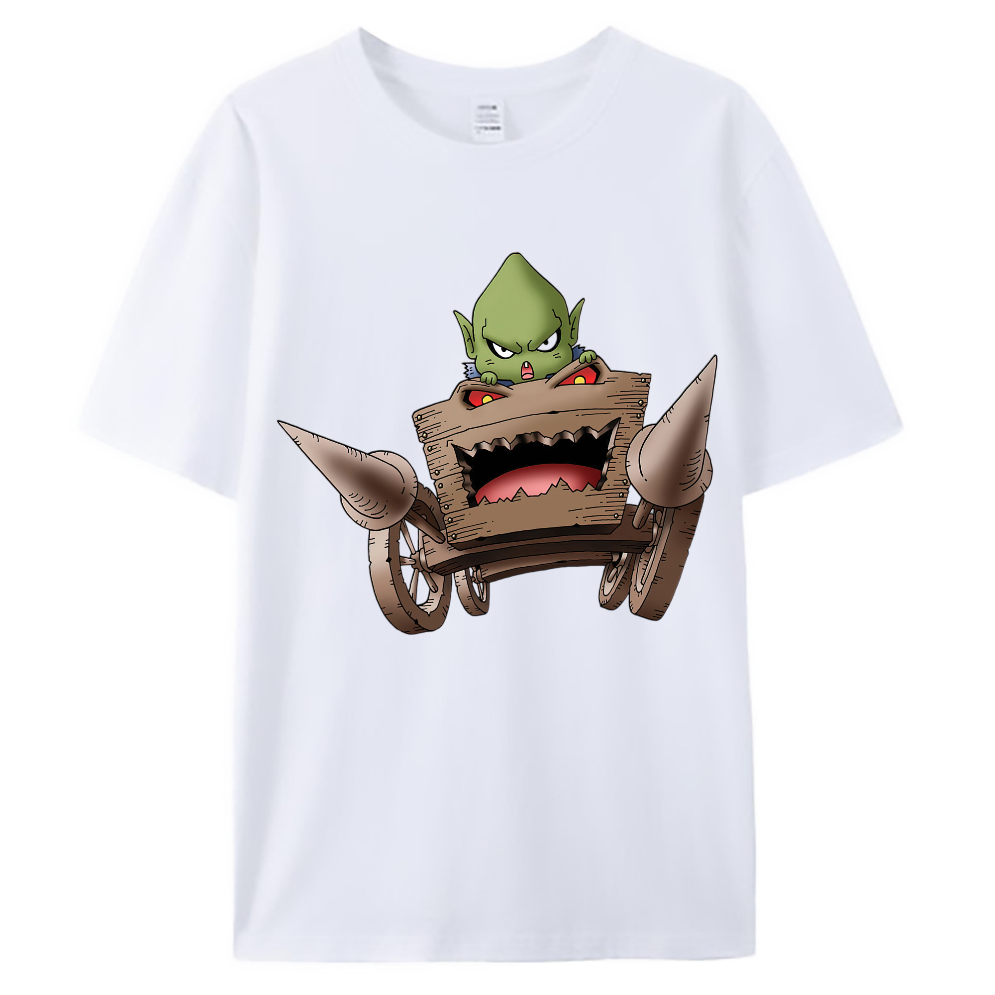 （画像用） ドラゴンクエスト Doragon Kuesuto Dragon Quest 綿100％ メンズ半袖Tシャツ｜肌触りやわらか＆通気性
