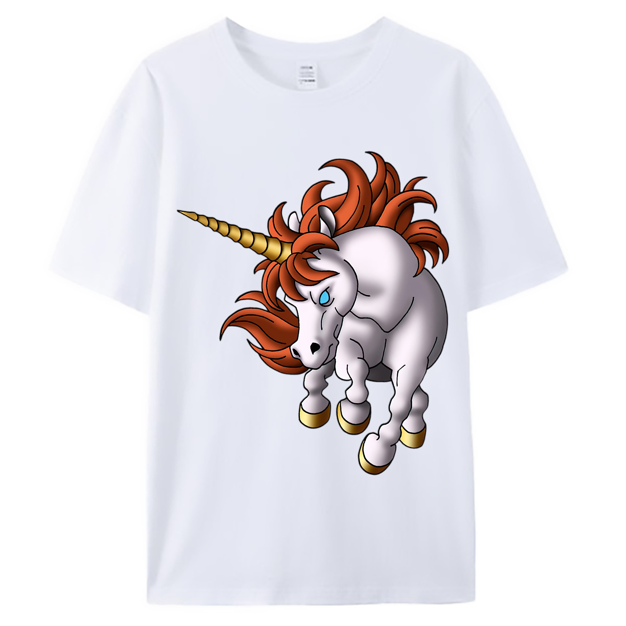 （画像用） ドラゴンクエスト Doragon Kuesuto Dragon Quest 綿100％ メンズ半袖Tシャツ｜肌触りやわらか＆通気性