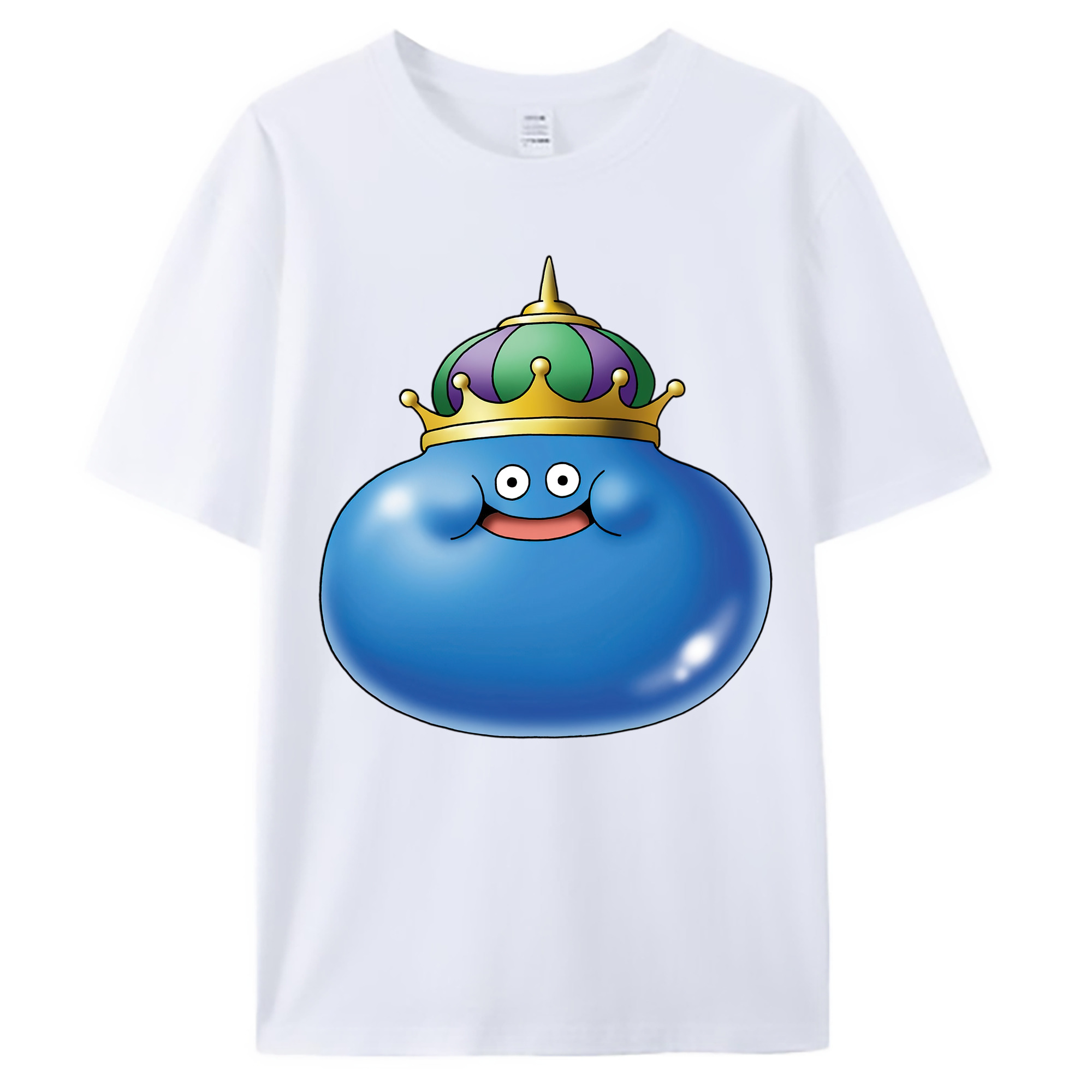 （画像用） ドラゴンクエスト Doragon Kuesuto Dragon Quest 綿100％ メンズ半袖Tシャツ｜肌触りやわらか＆通気性