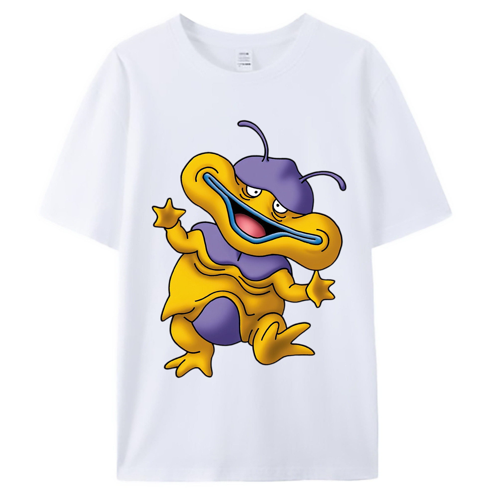 （画像用） ドラゴンクエスト Doragon Kuesuto Dragon Quest 綿100％ メンズ半袖Tシャツ｜肌触りやわらか＆通気性