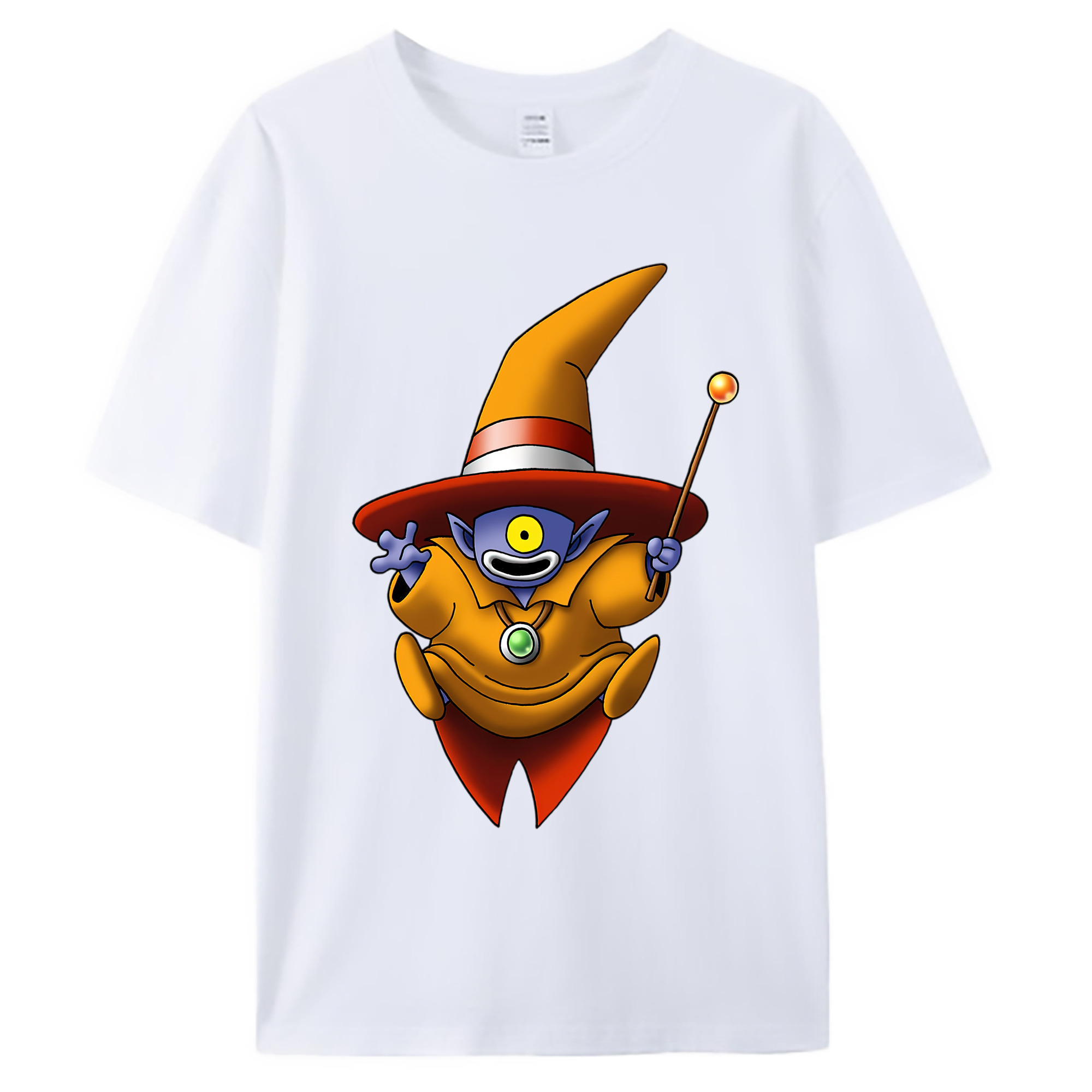 （画像用） ドラゴンクエスト Doragon Kuesuto Dragon Quest 綿100％ メンズ半袖Tシャツ｜肌触りやわらか＆通気性