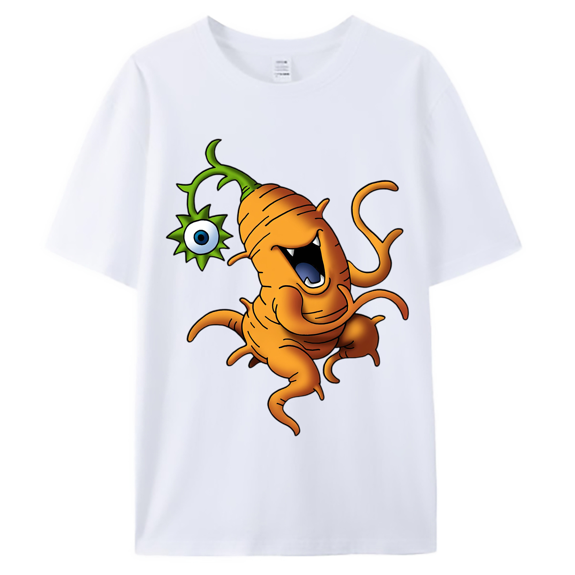 （画像用） ドラゴンクエスト Doragon Kuesuto Dragon Quest 綿100％ メンズ半袖Tシャツ｜肌触りやわらか＆通気性