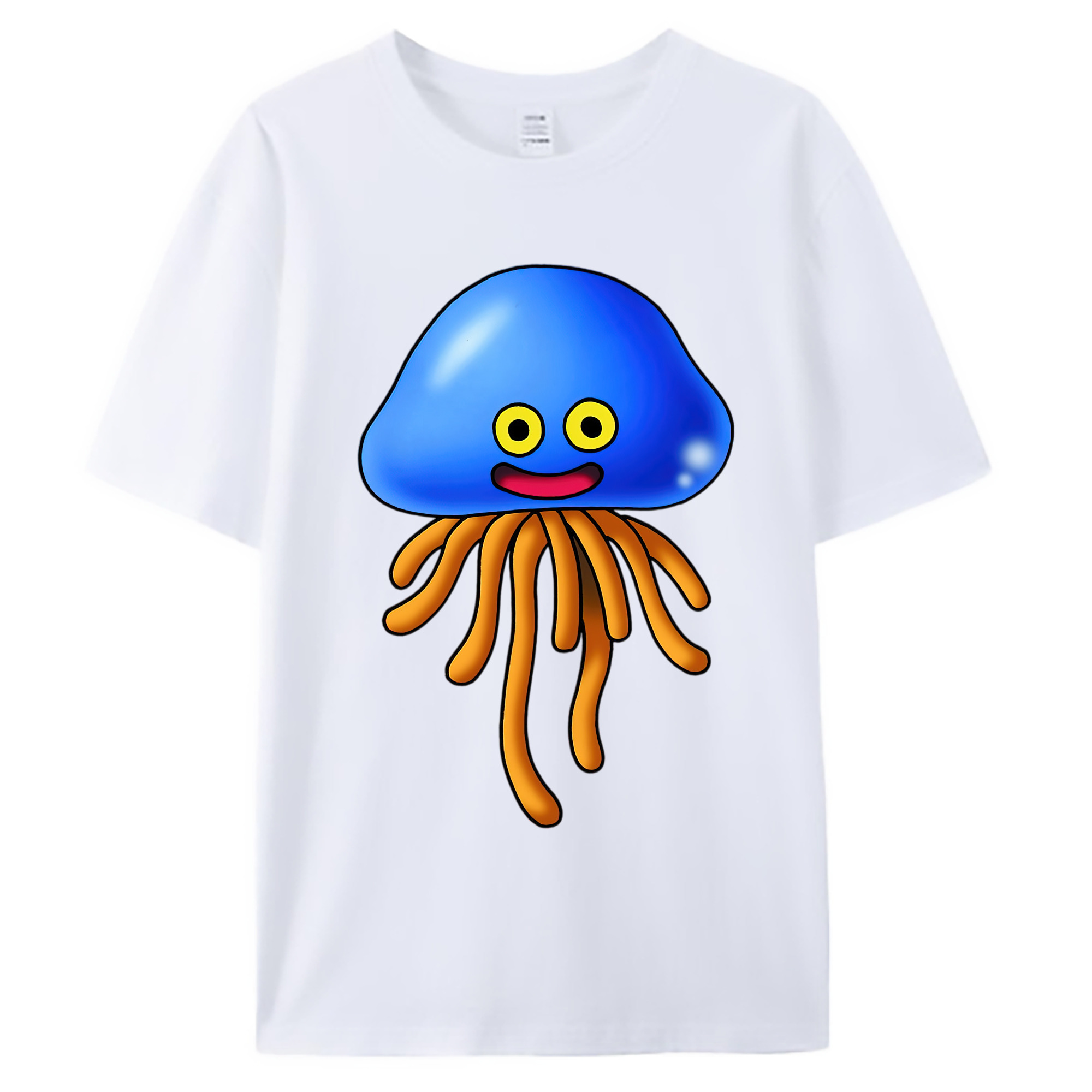 （画像用） ドラゴンクエスト Doragon Kuesuto Dragon Quest 綿100％ メンズ半袖Tシャツ｜肌触りやわらか＆通気性