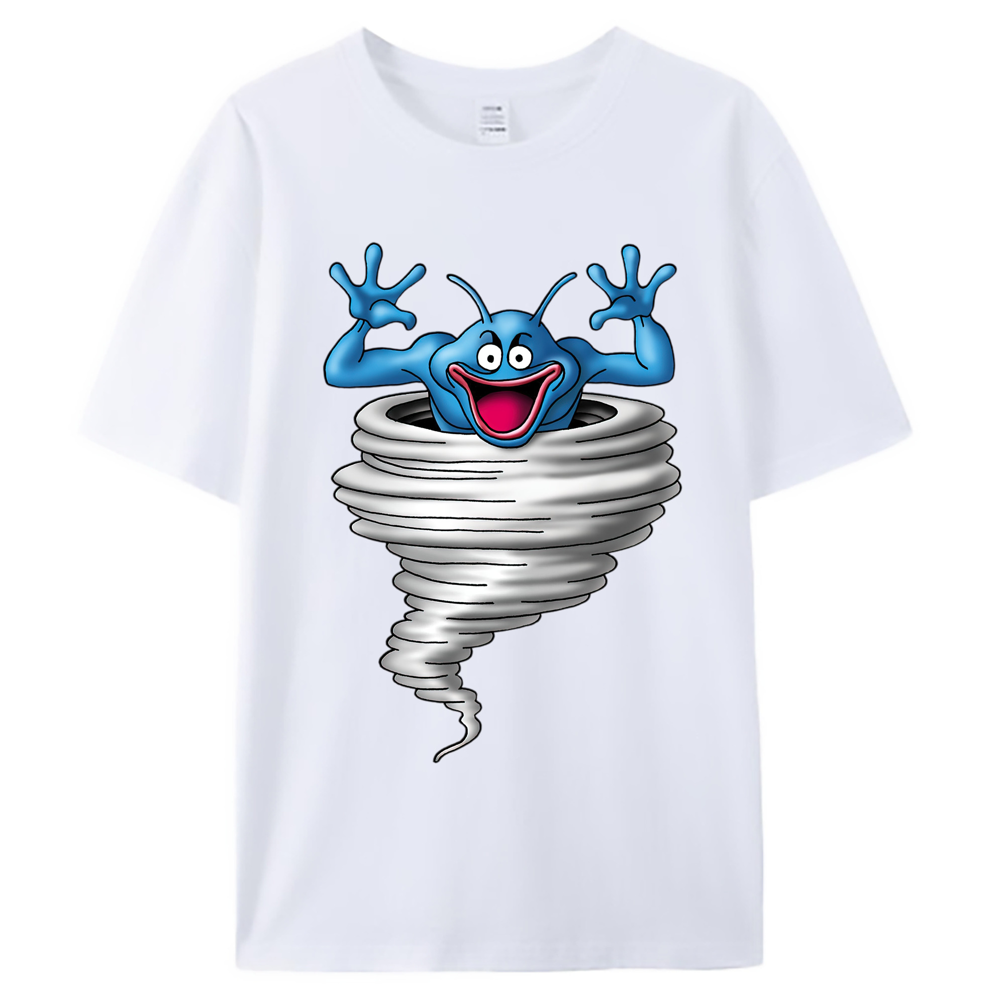 （画像用） ドラゴンクエスト Doragon Kuesuto Dragon Quest 綿100％ メンズ半袖Tシャツ｜肌触りやわらか＆通気性
