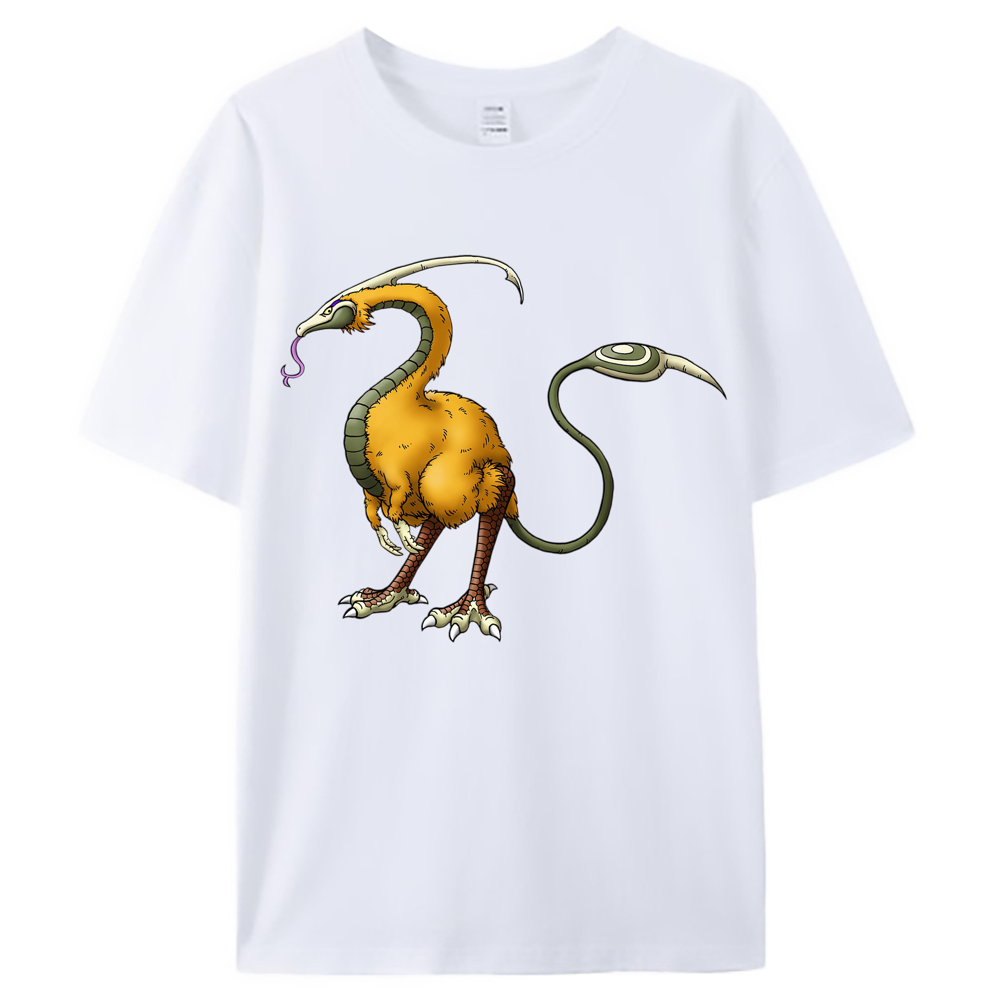 （画像用） ドラゴンクエスト Doragon Kuesuto Dragon Quest 綿100％ メンズ半袖Tシャツ｜肌触りやわらか＆通気性