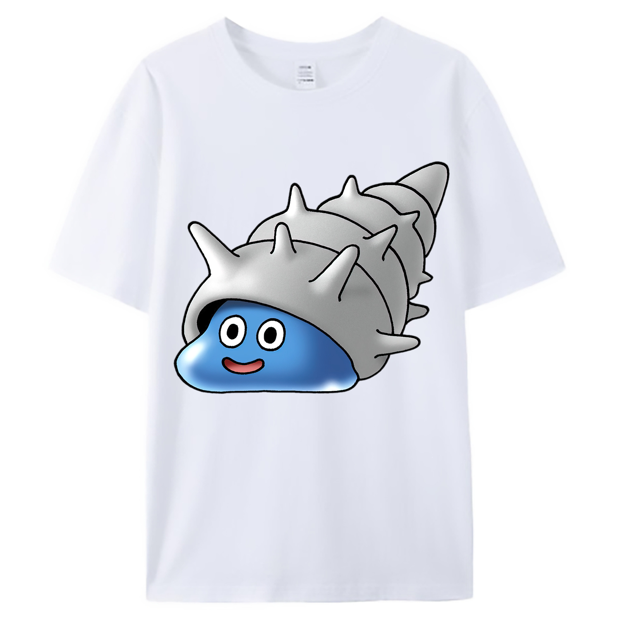 （画像用） ドラゴンクエスト Doragon Kuesuto Dragon Quest 綿100％ メンズ半袖Tシャツ｜肌触りやわらか＆通気性