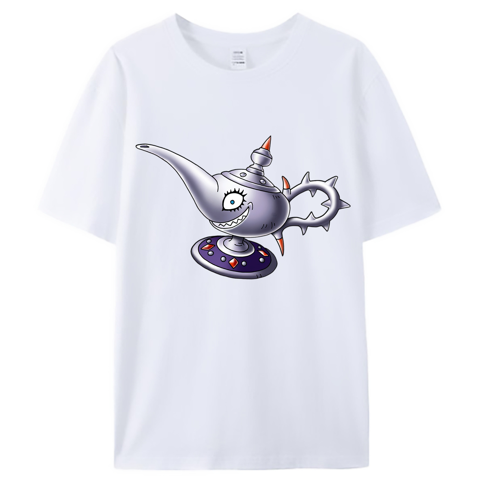 （画像用） ドラゴンクエスト Doragon Kuesuto Dragon Quest 綿100％ メンズ半袖Tシャツ｜肌触りやわらか＆通気性
