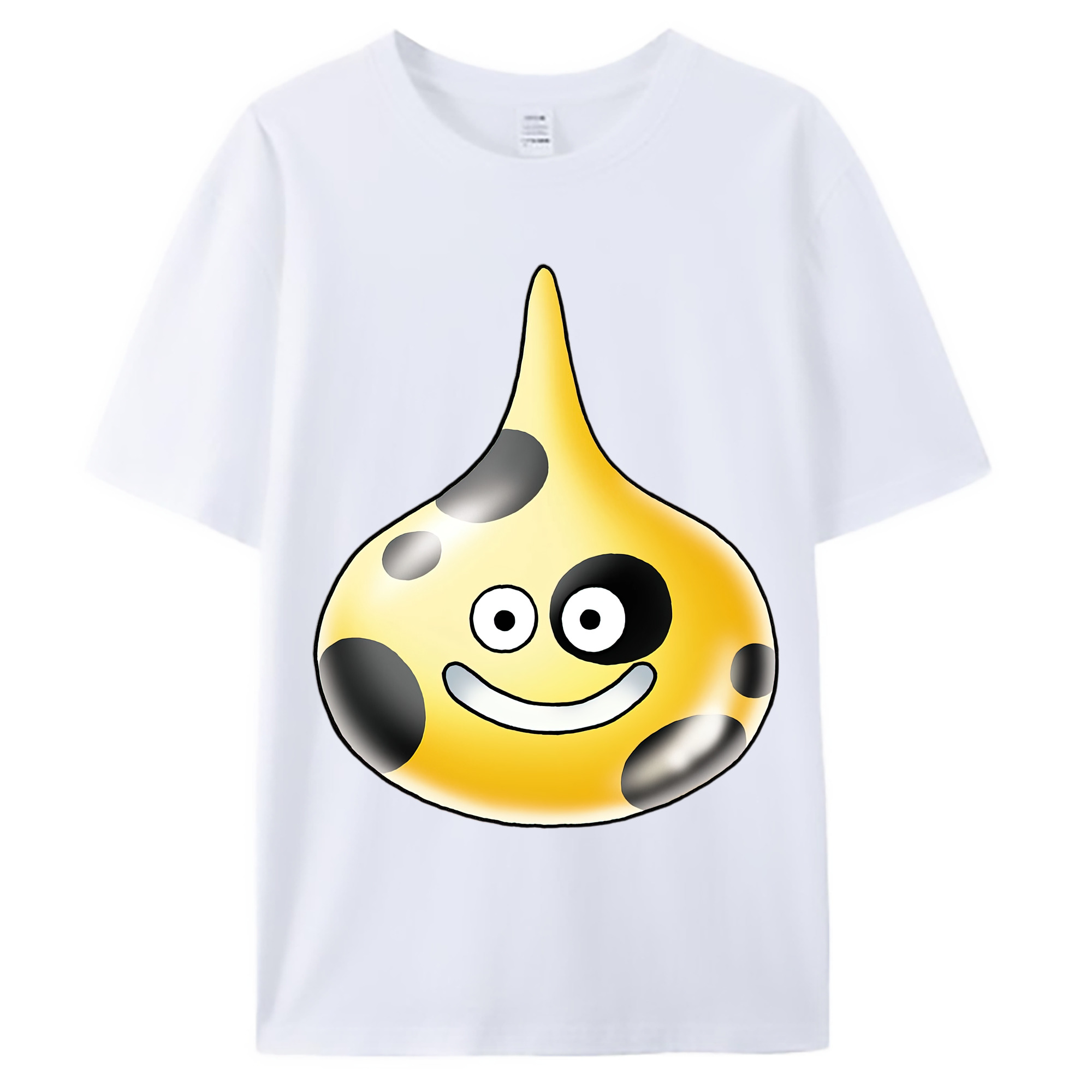（画像用） ドラゴンクエスト Doragon Kuesuto Dragon Quest 綿100％ メンズ半袖Tシャツ｜肌触りやわらか＆通気性