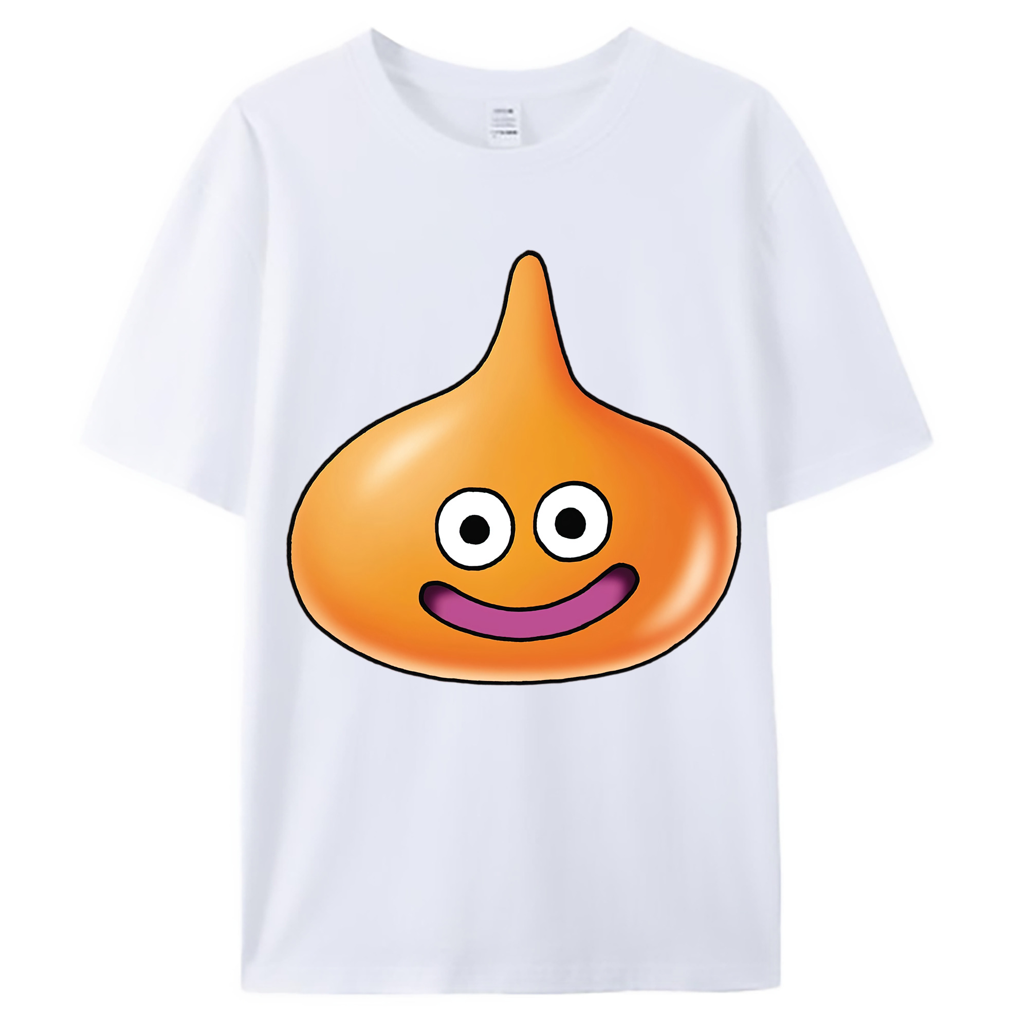 （画像用） ドラゴンクエスト Doragon Kuesuto Dragon Quest 綿100％ メンズ半袖Tシャツ｜肌触りやわらか＆通気性
