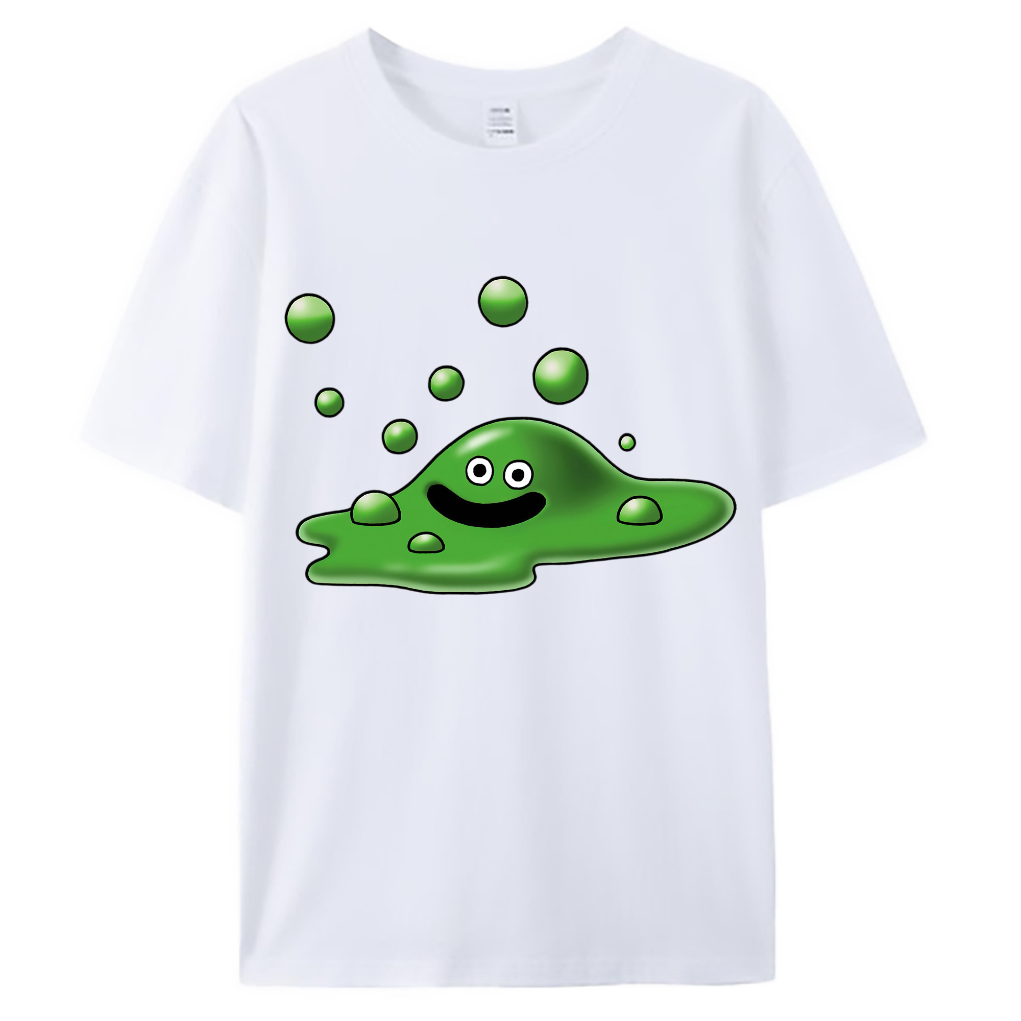 （画像用） ドラゴンクエスト Doragon Kuesuto Dragon Quest 綿100％ メンズ半袖Tシャツ｜肌触りやわらか＆通気性