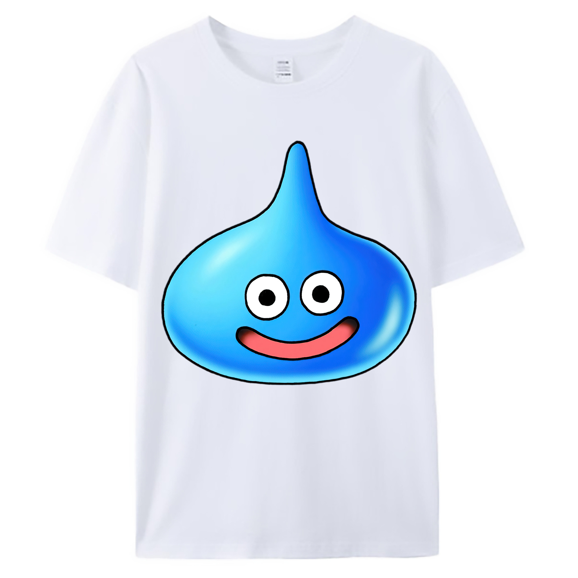 （画像用） ドラゴンクエスト Doragon Kuesuto Dragon Quest 綿100％ メンズ半袖Tシャツ｜肌触りやわらか＆通気性