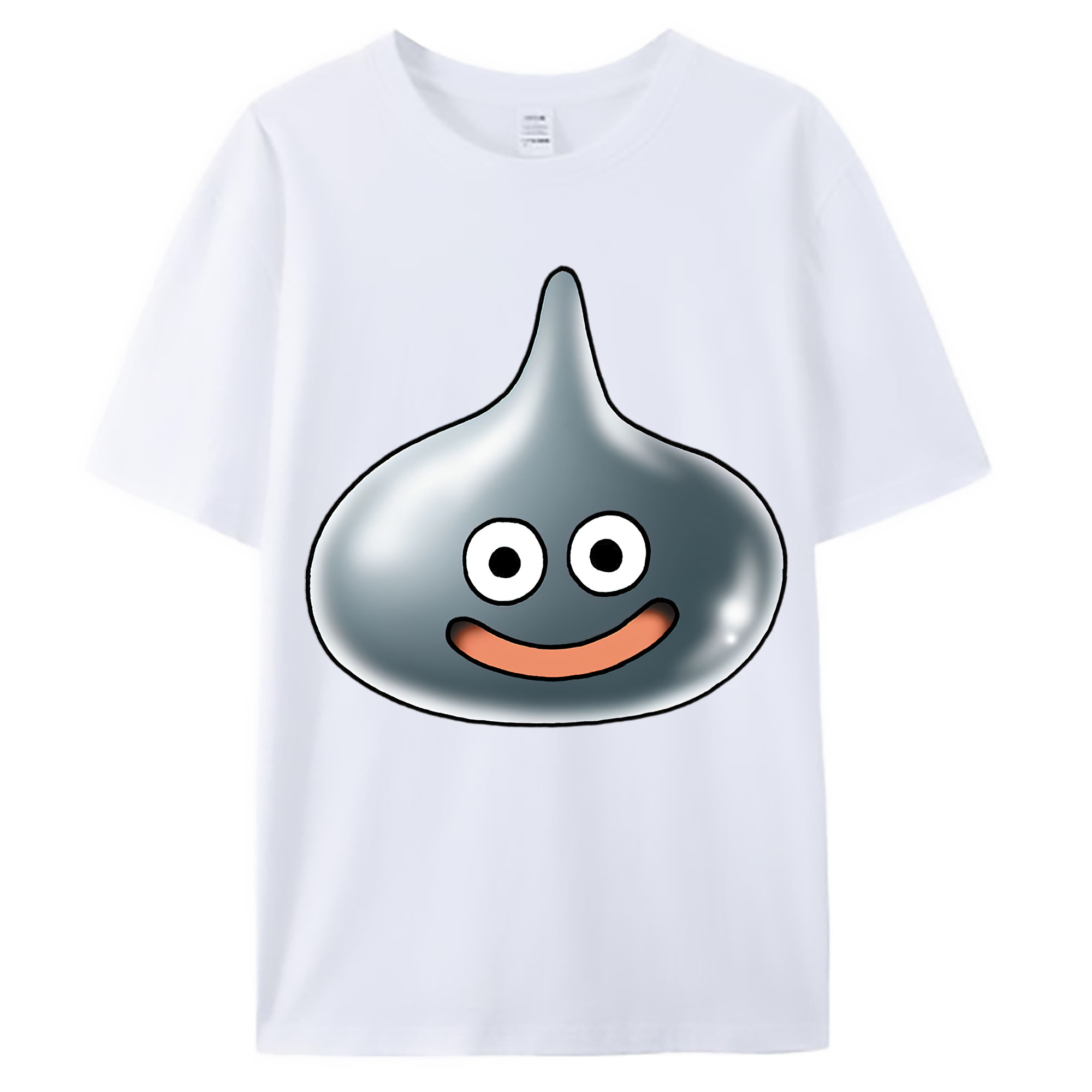 （画像用） ドラゴンクエスト Doragon Kuesuto Dragon Quest 綿100％ メンズ半袖Tシャツ｜肌触りやわらか＆通気性