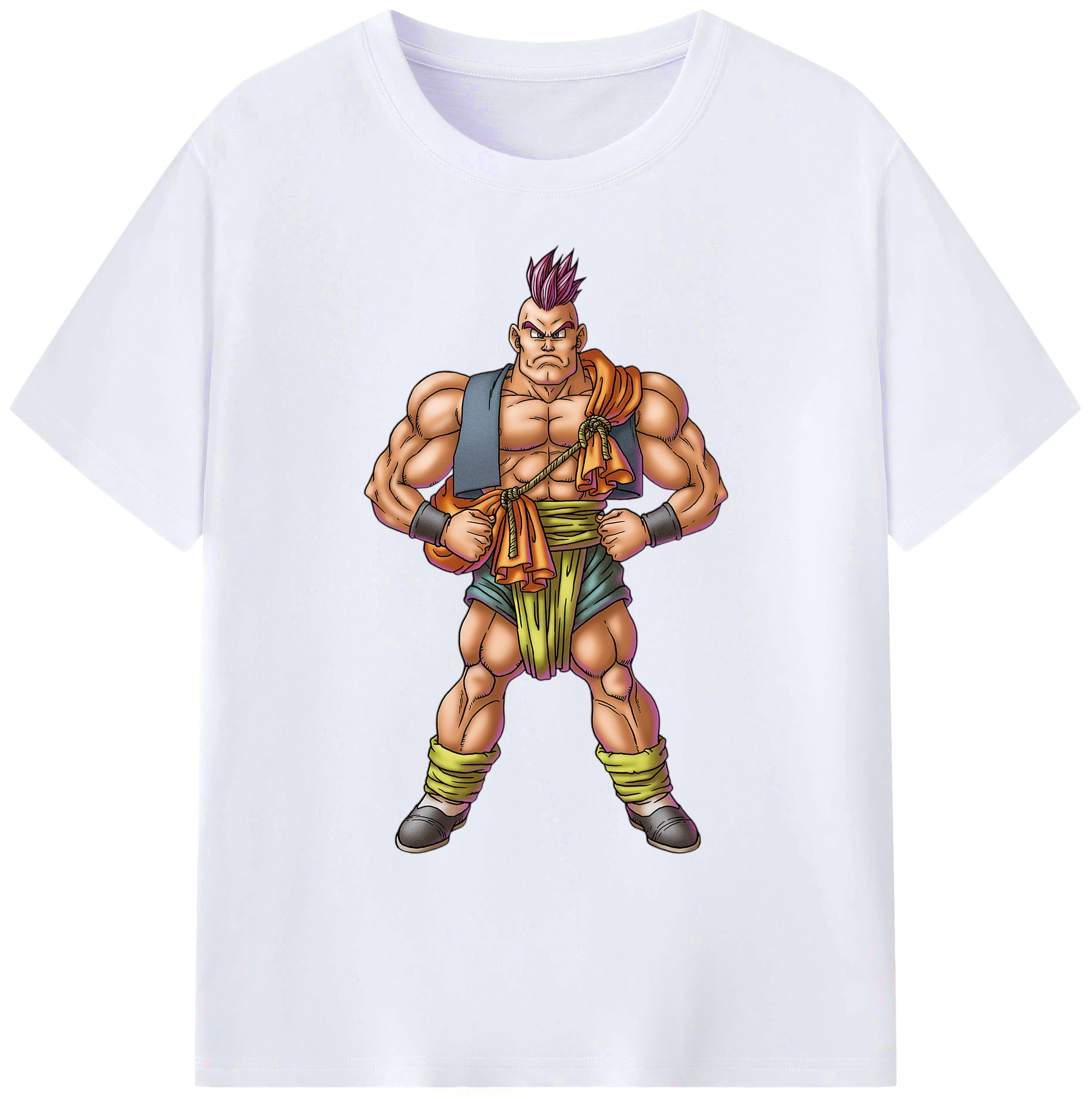 （画像用） ドラゴンクエスト Doragon Kuesuto Dragon Quest 綿100％ メンズ半袖Tシャツ｜肌触りやわらか＆通気性