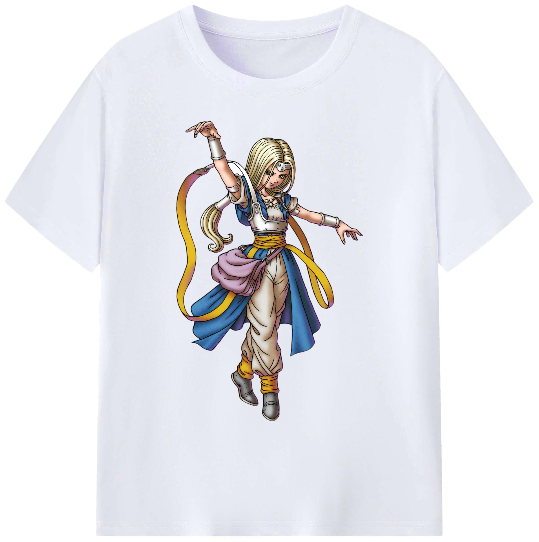 （画像用） ドラゴンクエスト Doragon Kuesuto Dragon Quest 綿100％ メンズ半袖Tシャツ｜肌触りやわらか＆通気性