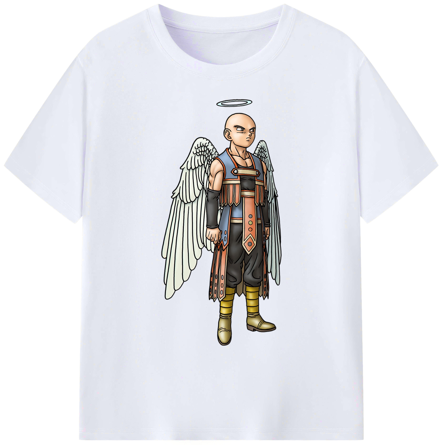 （画像用） ドラゴンクエスト Doragon Kuesuto Dragon Quest 綿100％ メンズ半袖Tシャツ｜肌触りやわらか＆通気性