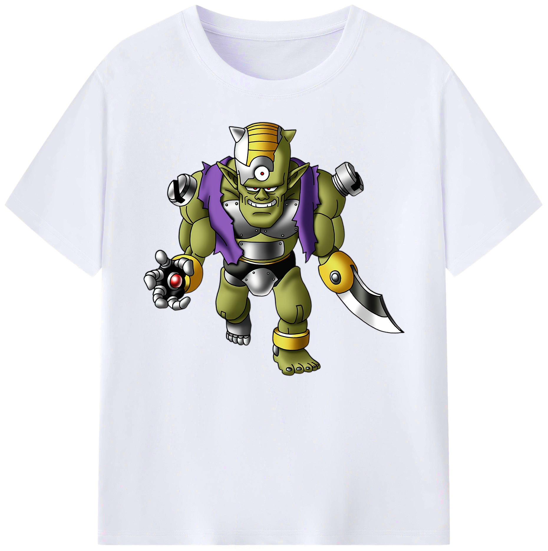 （画像用） ドラゴンクエスト Doragon Kuesuto Dragon Quest 綿100％ メンズ半袖Tシャツ｜肌触りやわらか＆通気性