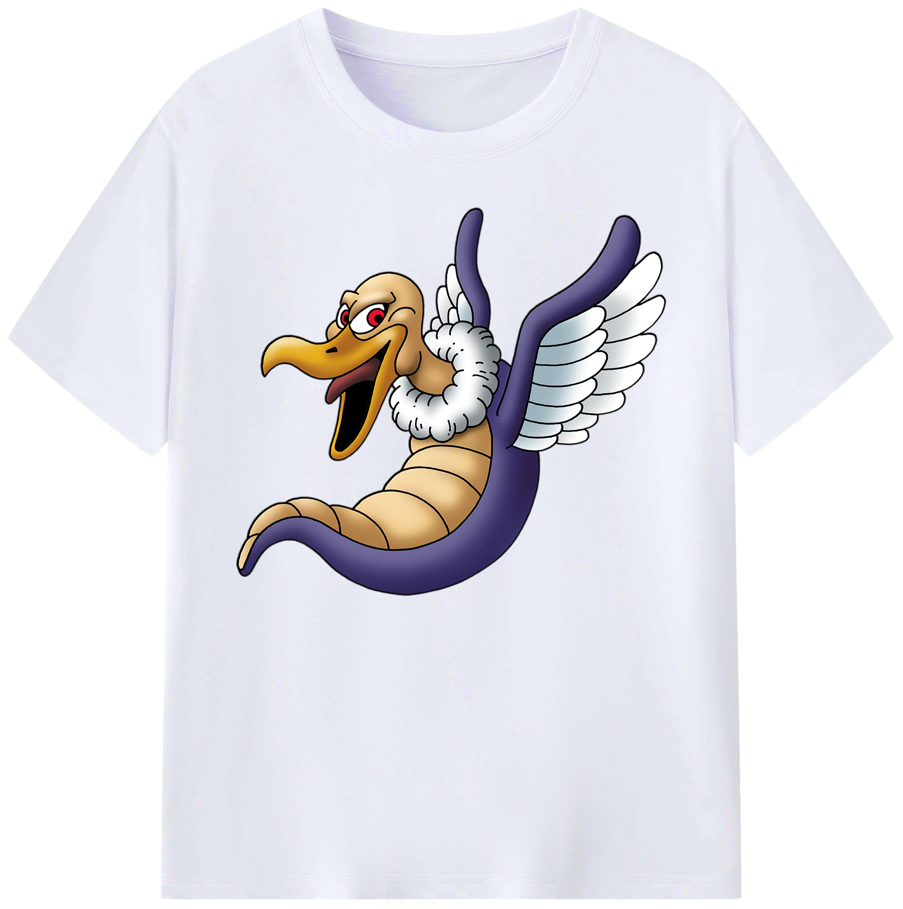 （画像用） ドラゴンクエスト Doragon Kuesuto Dragon Quest 綿100％ メンズ半袖Tシャツ｜肌触りやわらか＆通気性