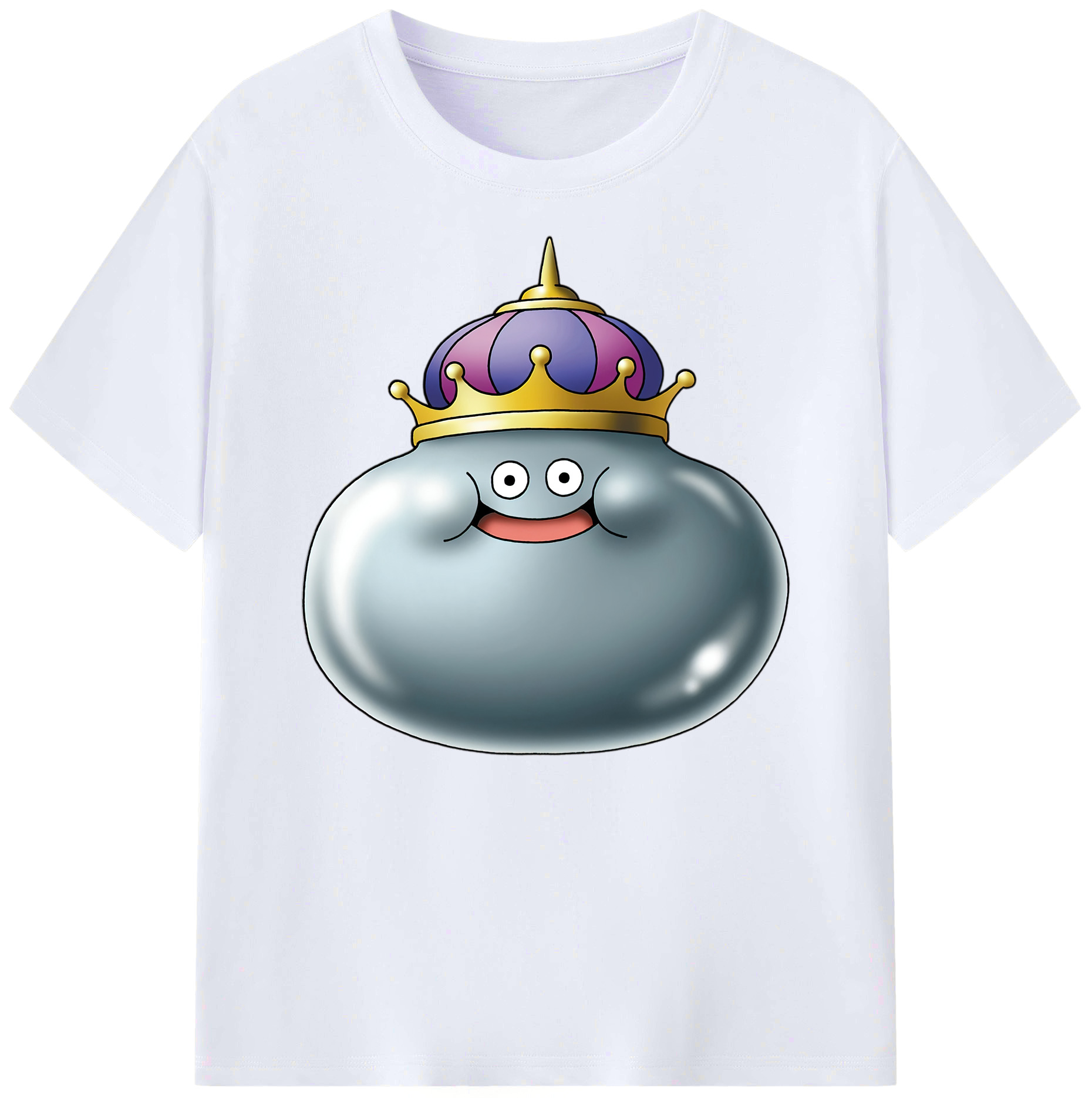 （画像用） ドラゴンクエスト Doragon Kuesuto Dragon Quest 綿100％ メンズ半袖Tシャツ｜肌触りやわらか＆通気性