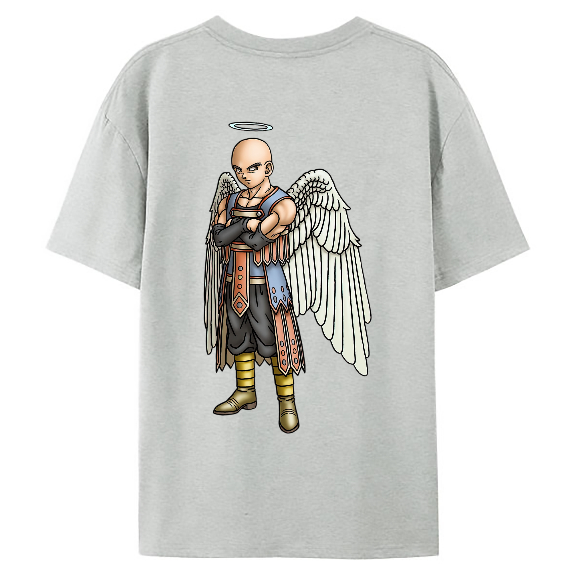 （画像用） ドラゴンクエスト Doragon Kuesuto Dragon Quest レディース半袖Tシャツ(バックプリント)